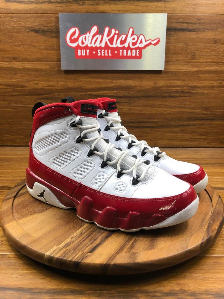 Jordan 9 Retro White Gym Red