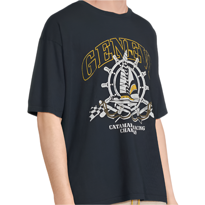 Rhude Geneve Catamaran Tee Navy