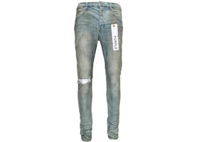 Purple Brand Light Dirty Wax Jeans Light Indigo