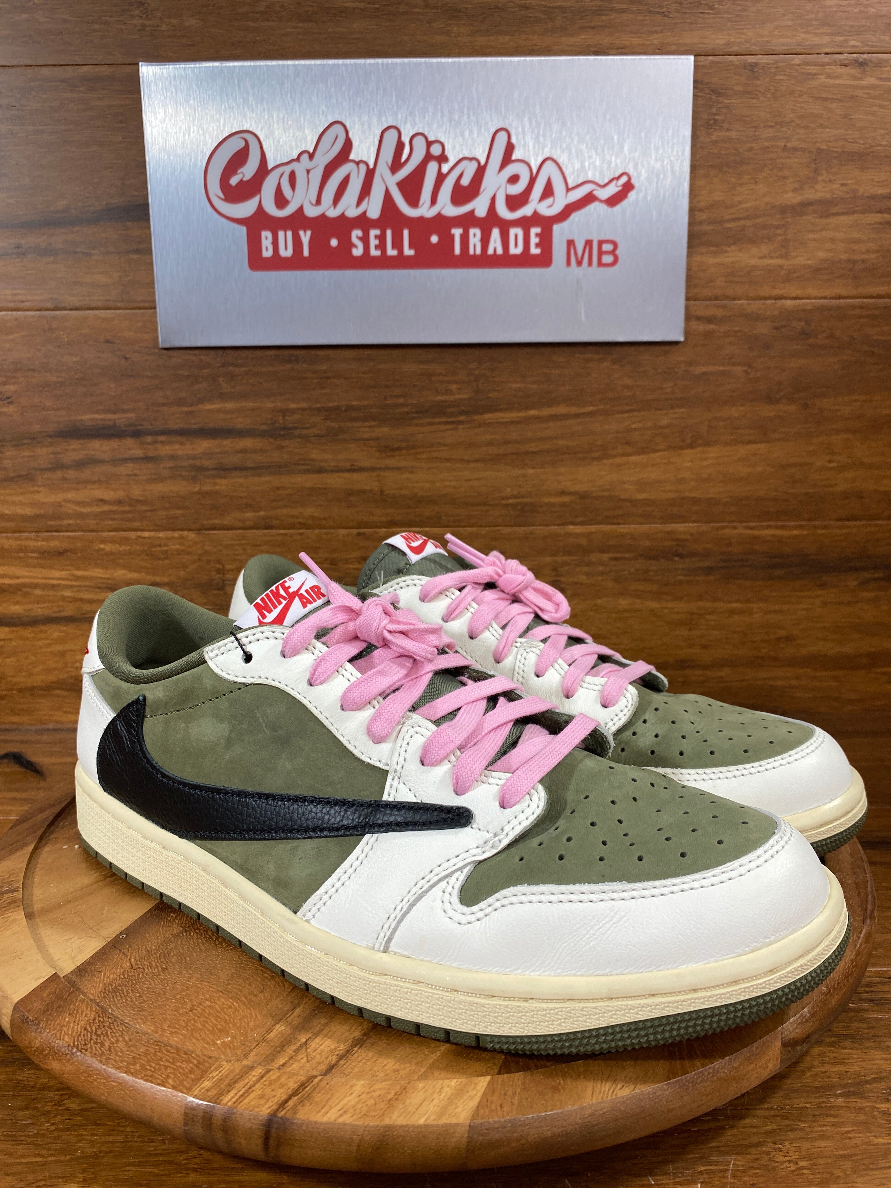 Jordan 1 Retro Low OG SP Travis Scott Medium Olive