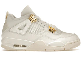 Jordan 4 Retro Metallic Gold (Women's)