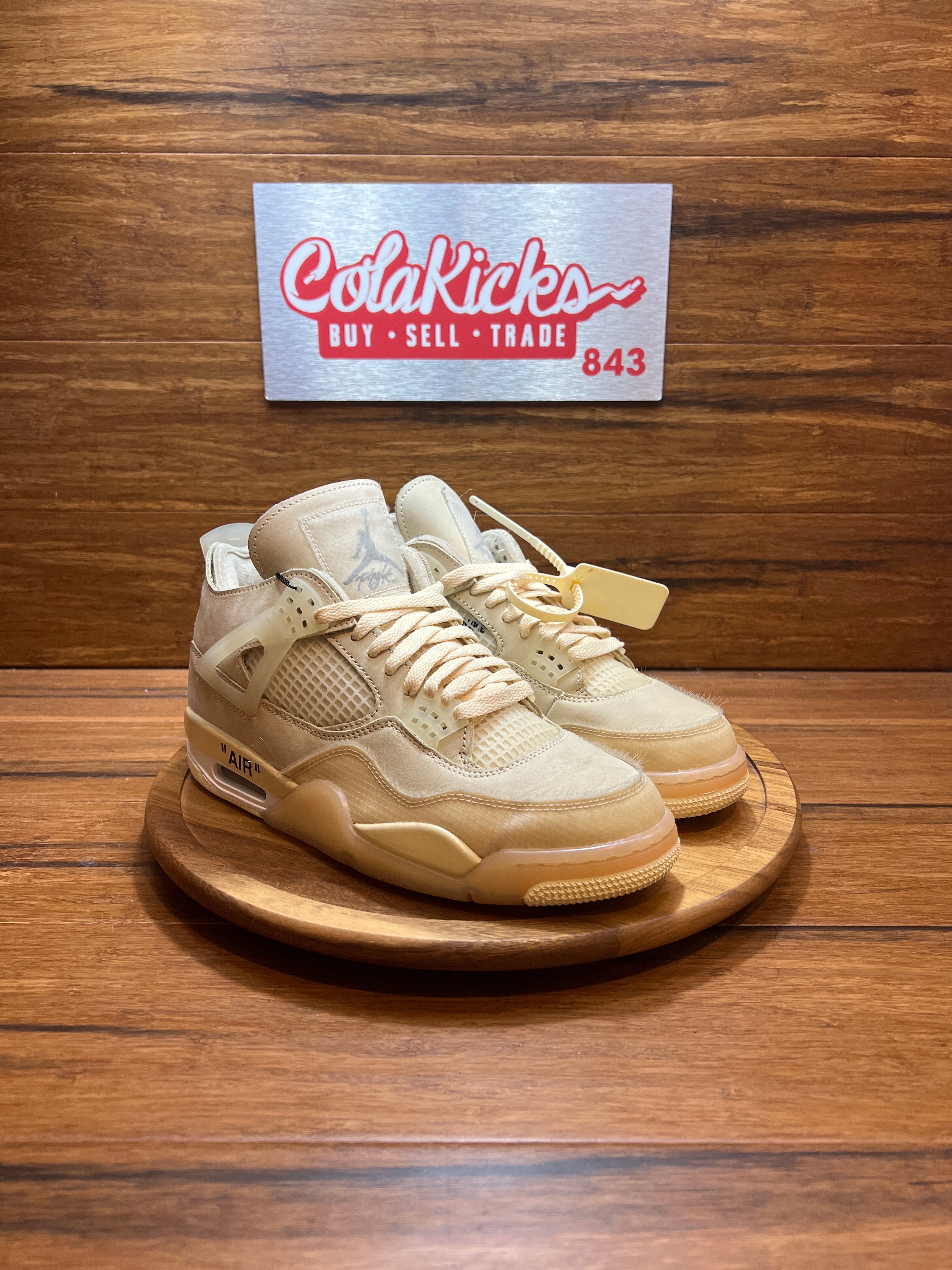 Jordan 4 Retro Off-White Sail (Women's)