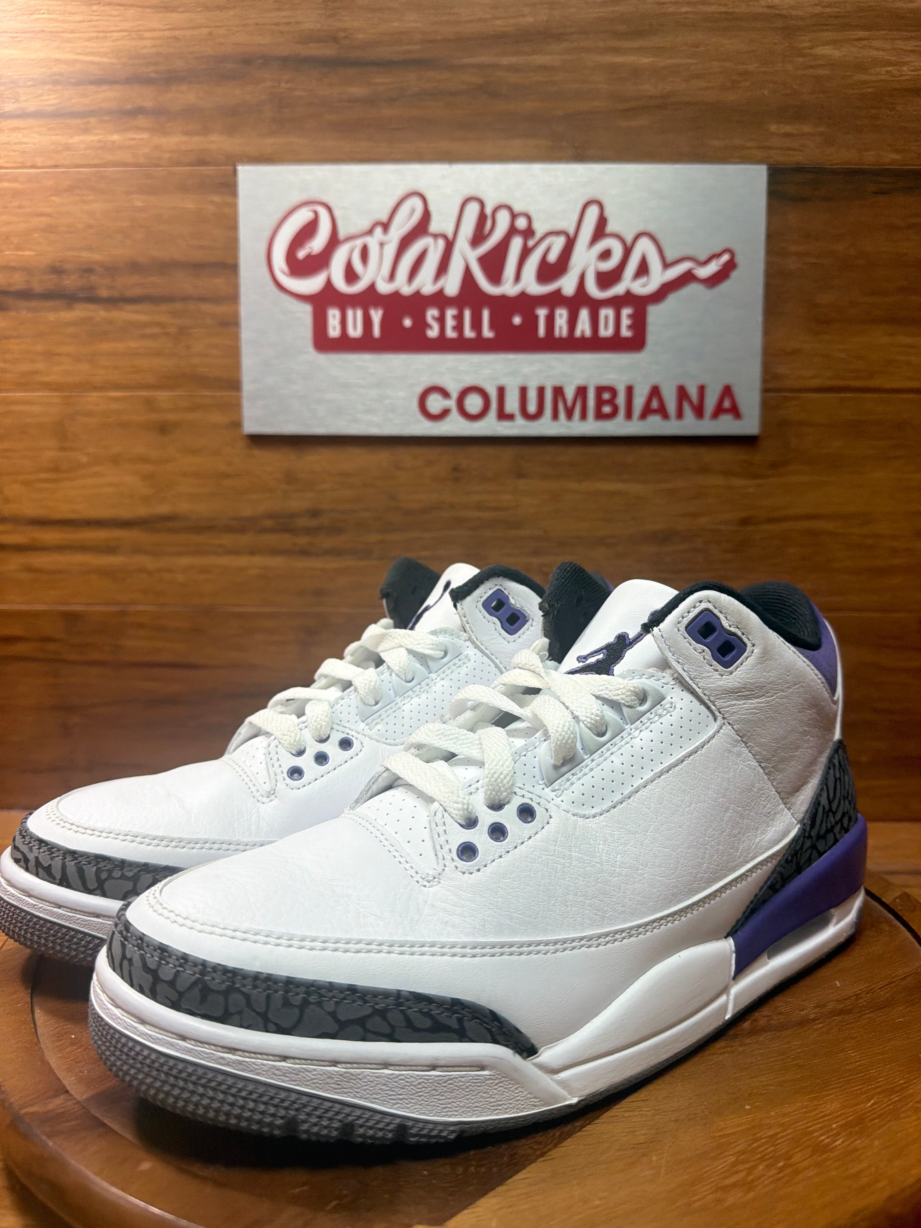 Jordan 3 Retro Dark Iris