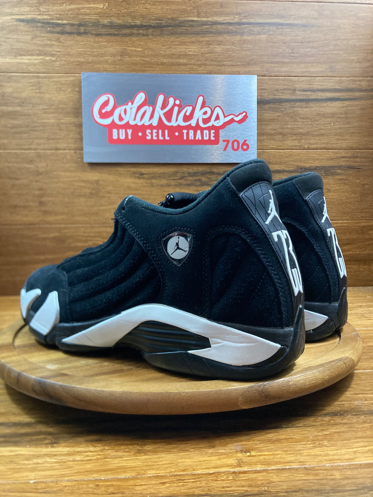 Jordan 14 Retro Black White