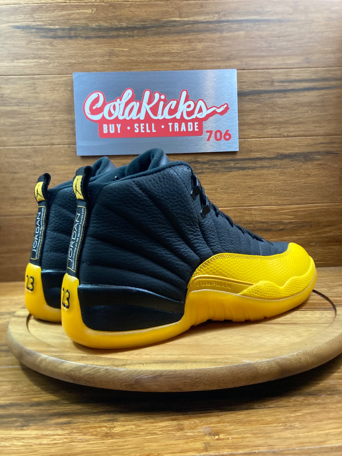 Jordan 12 Retro Black University Gold
