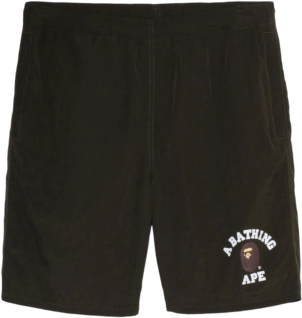 BAPE College Beach Online Exclusive Shorts Olive Drab