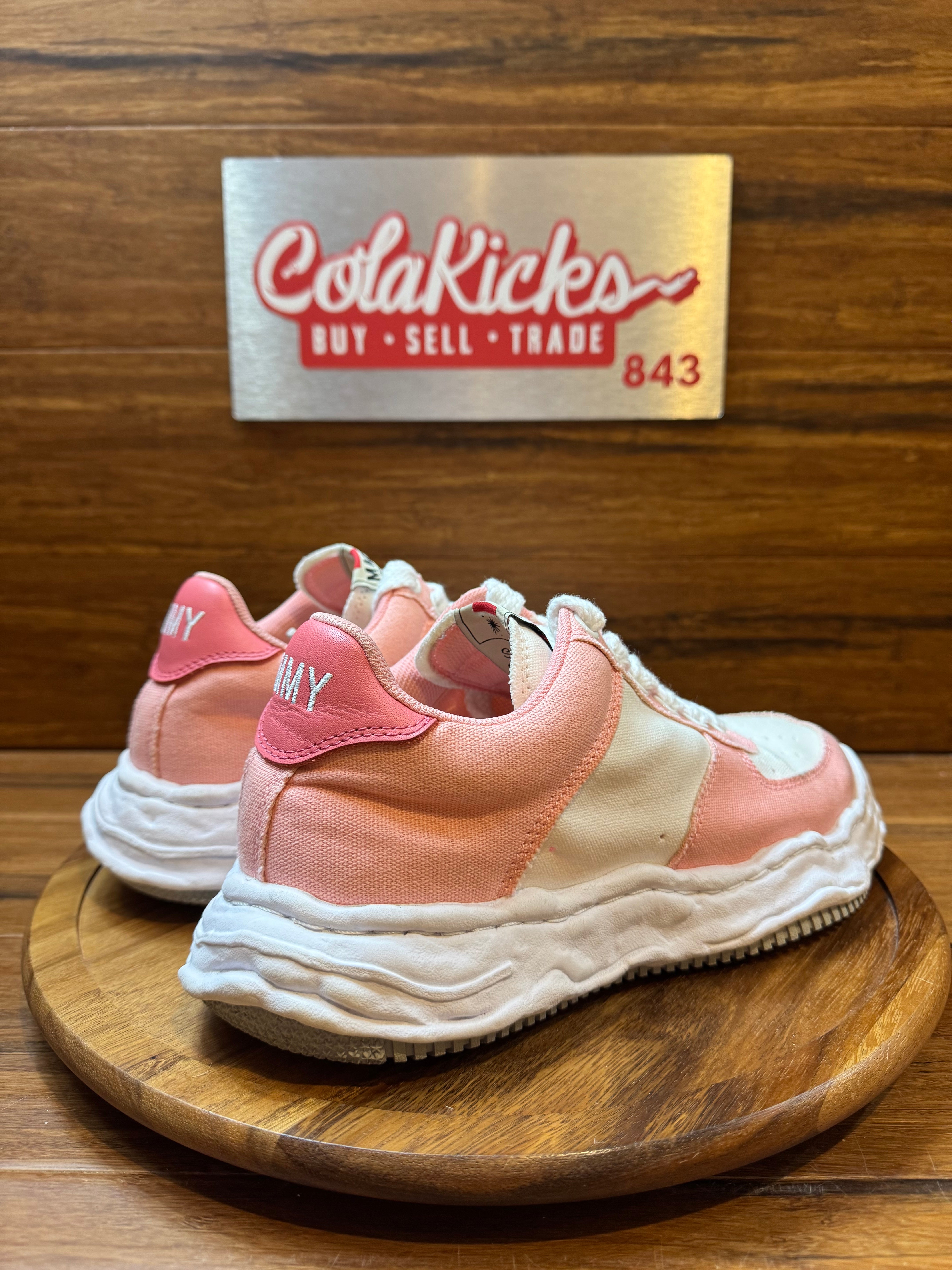 MIHARA YASUHIRO CANVAS PINK/WHITE