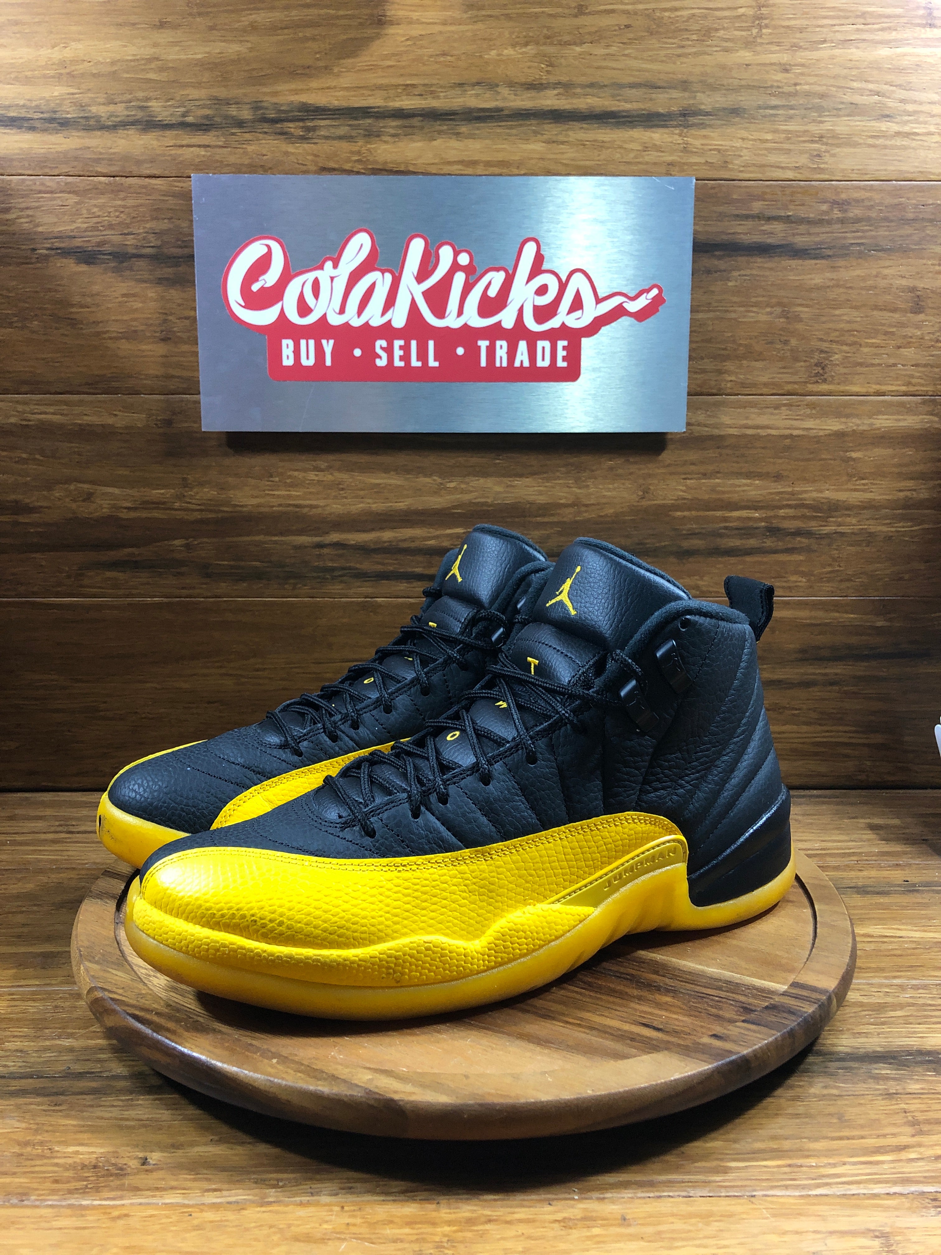 Jordan 12 Retro Black University Gold