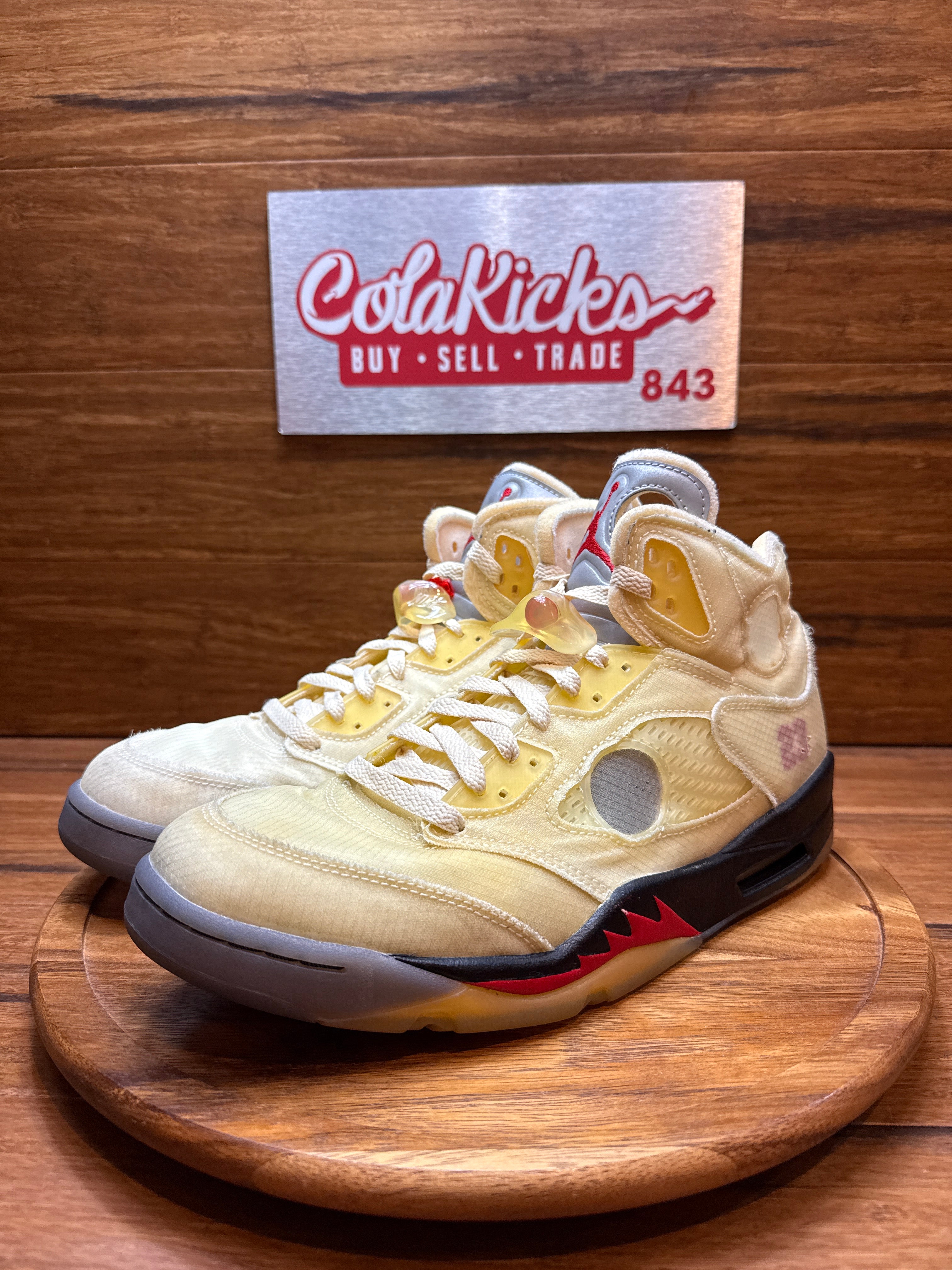Jordan 5 Retro Off-White Sail