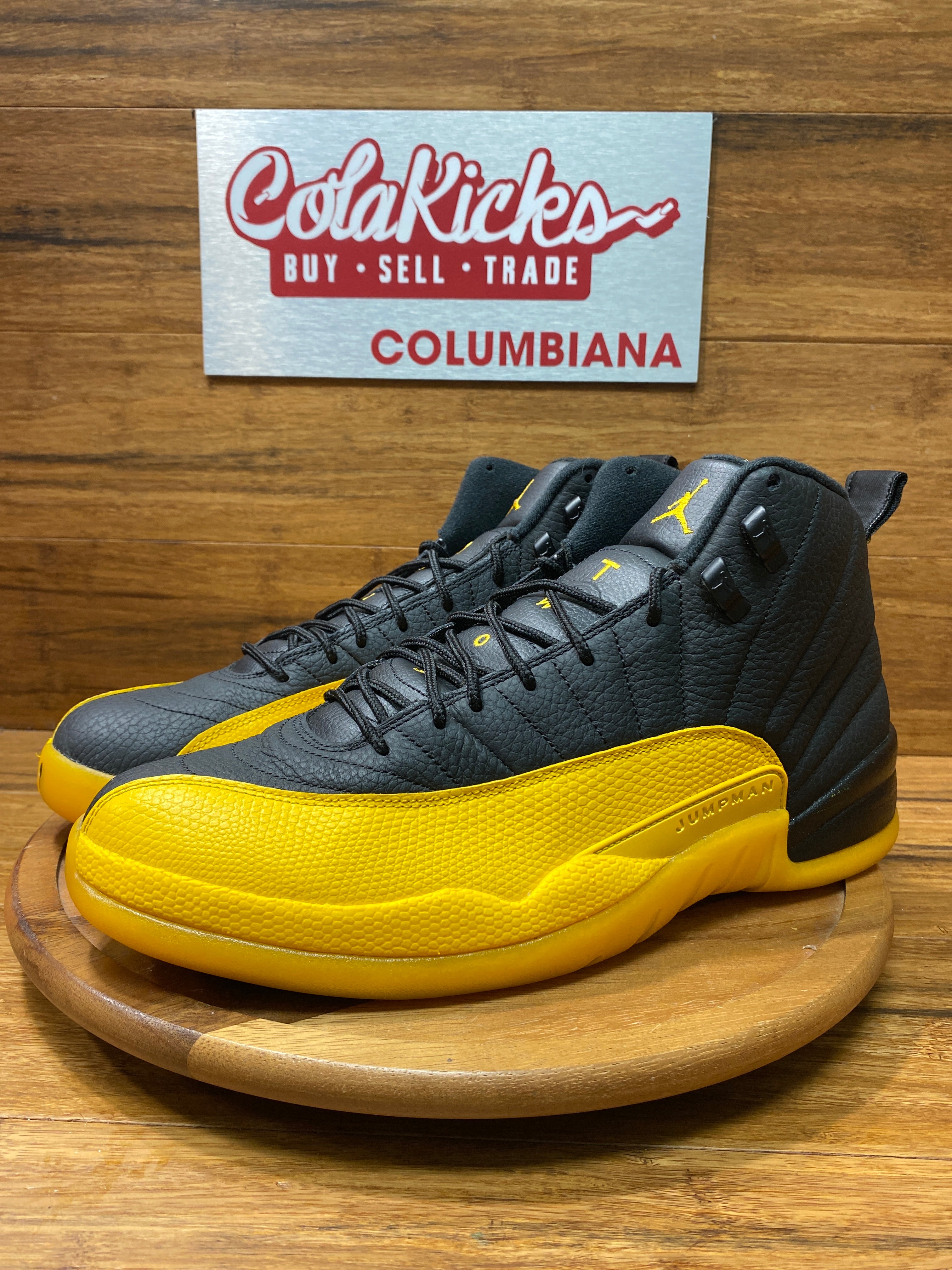 Jordan 12 Retro Black University Gold