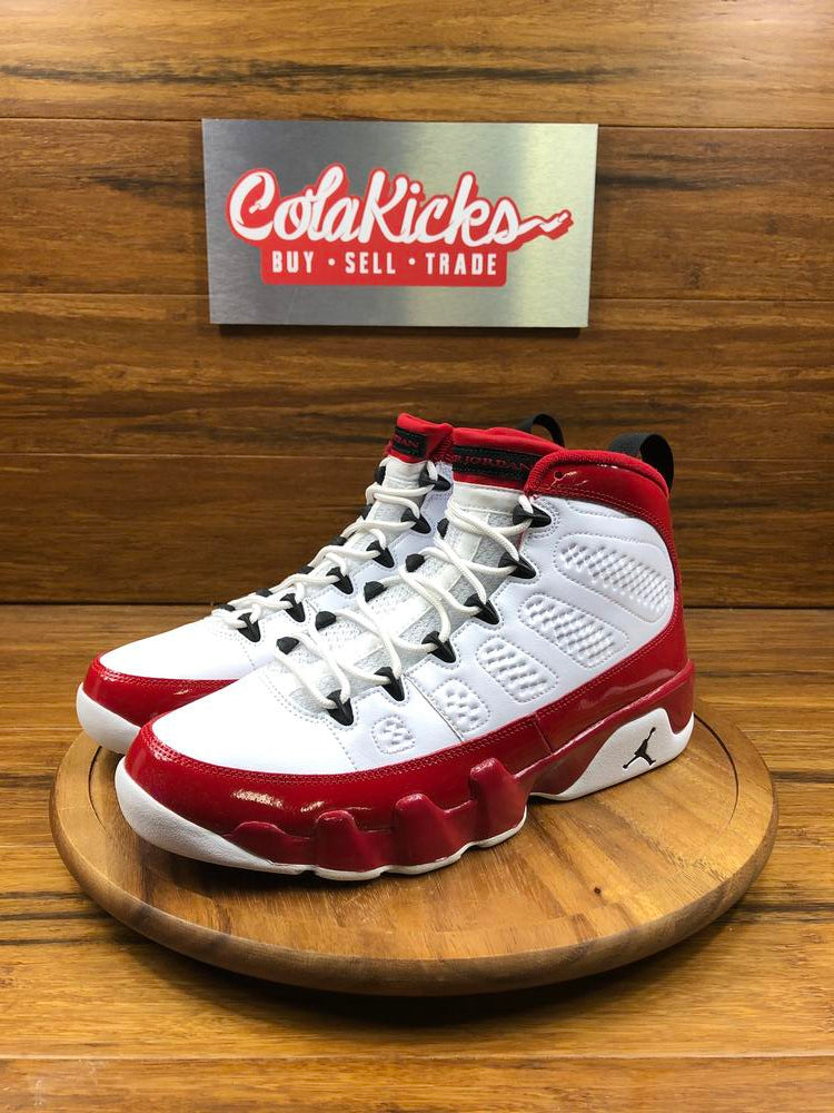 Jordan 9 Retro White Gym Red