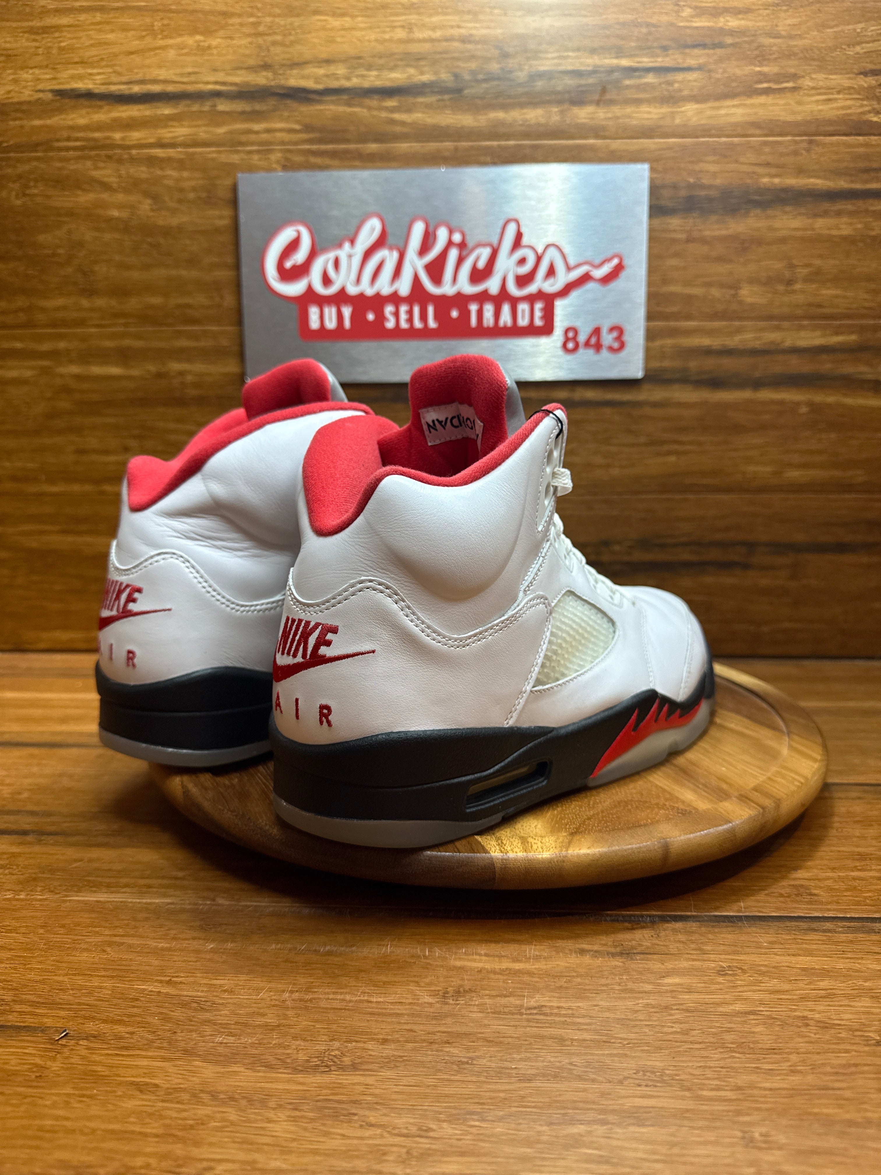 Jordan 5 Retro Fire Red Silver Tongue (2020)