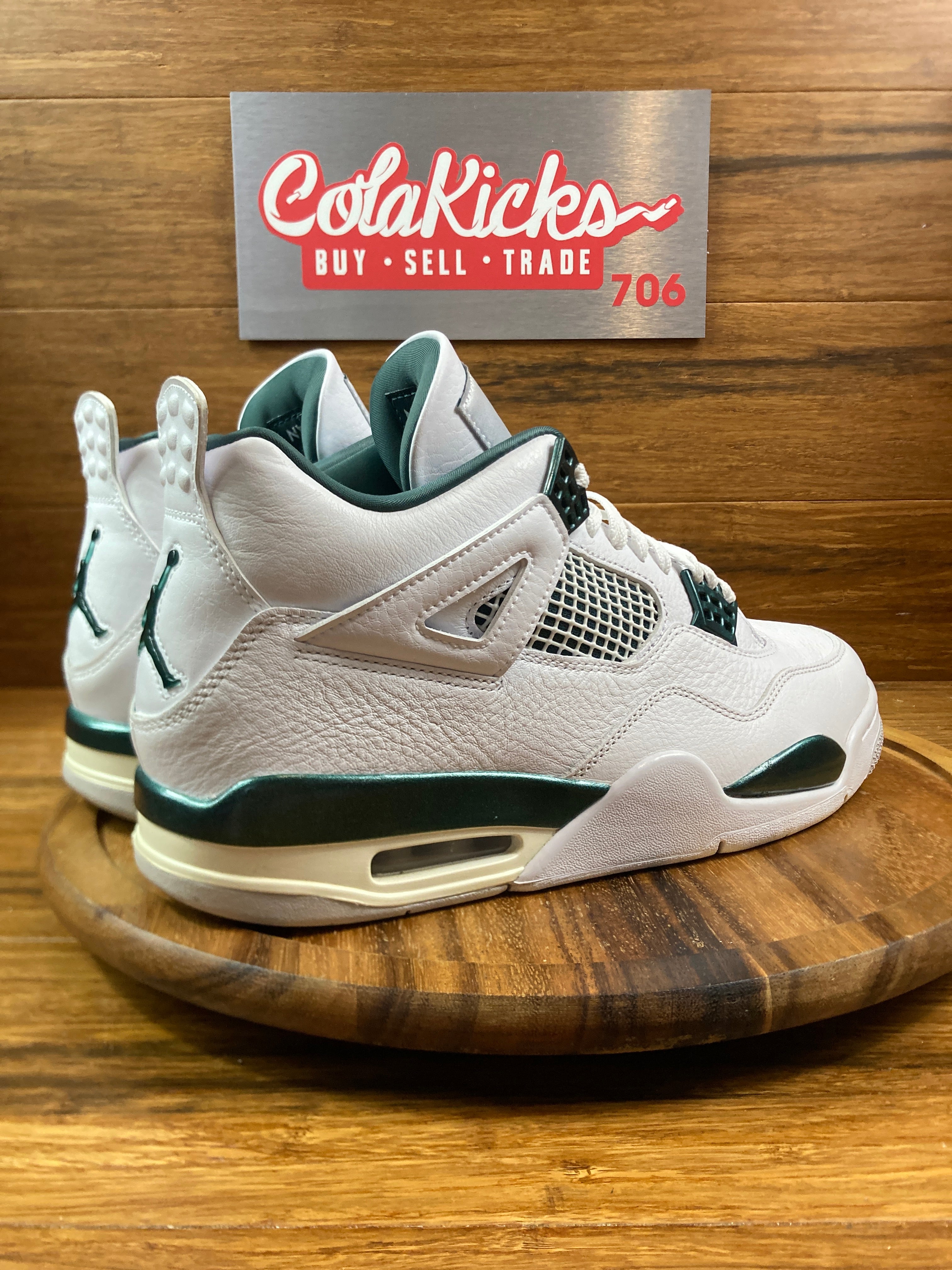 Jordan 4 Retro Oxidized Green
