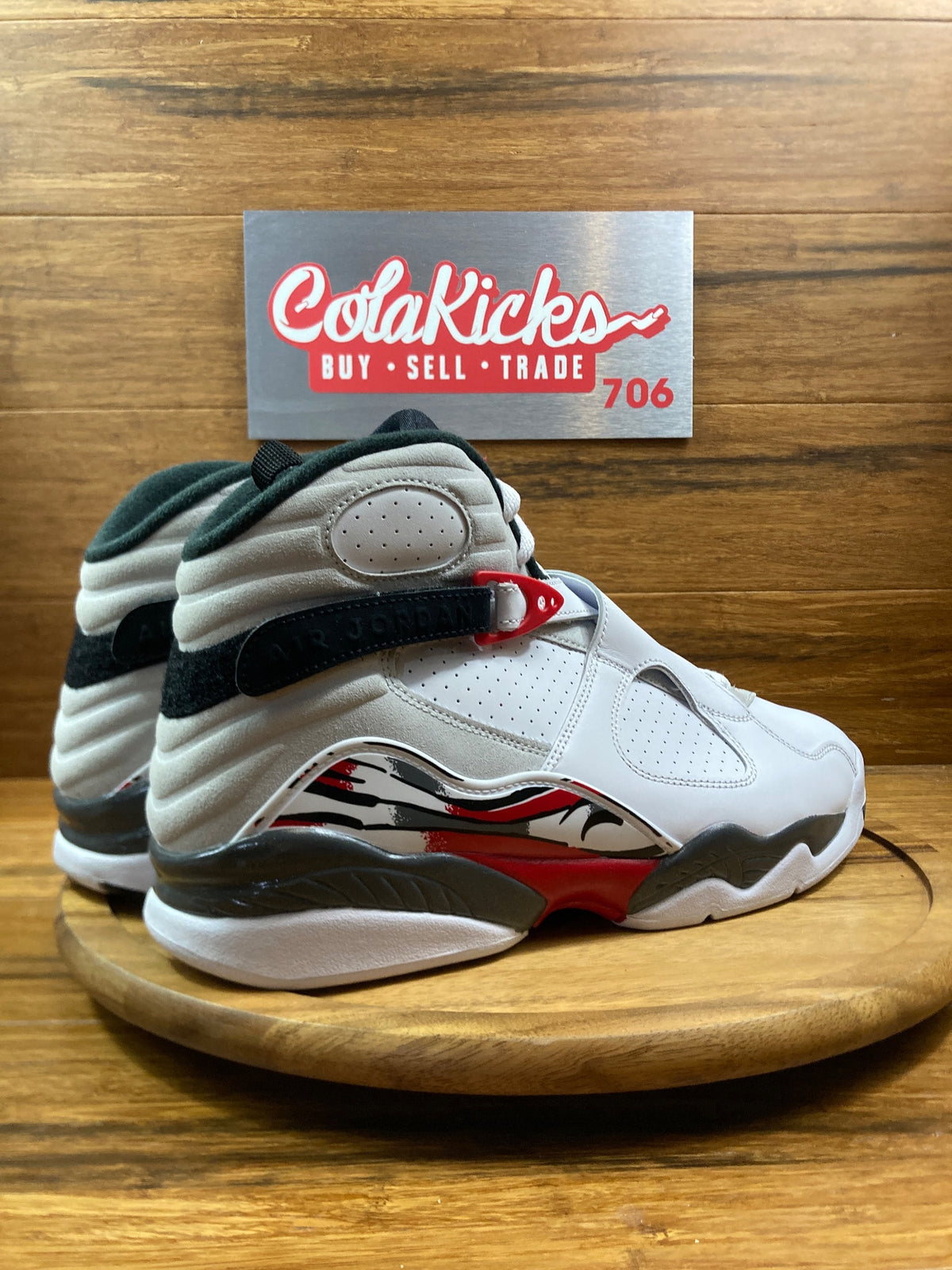 Jordan 8 Retro White True Red (2025)