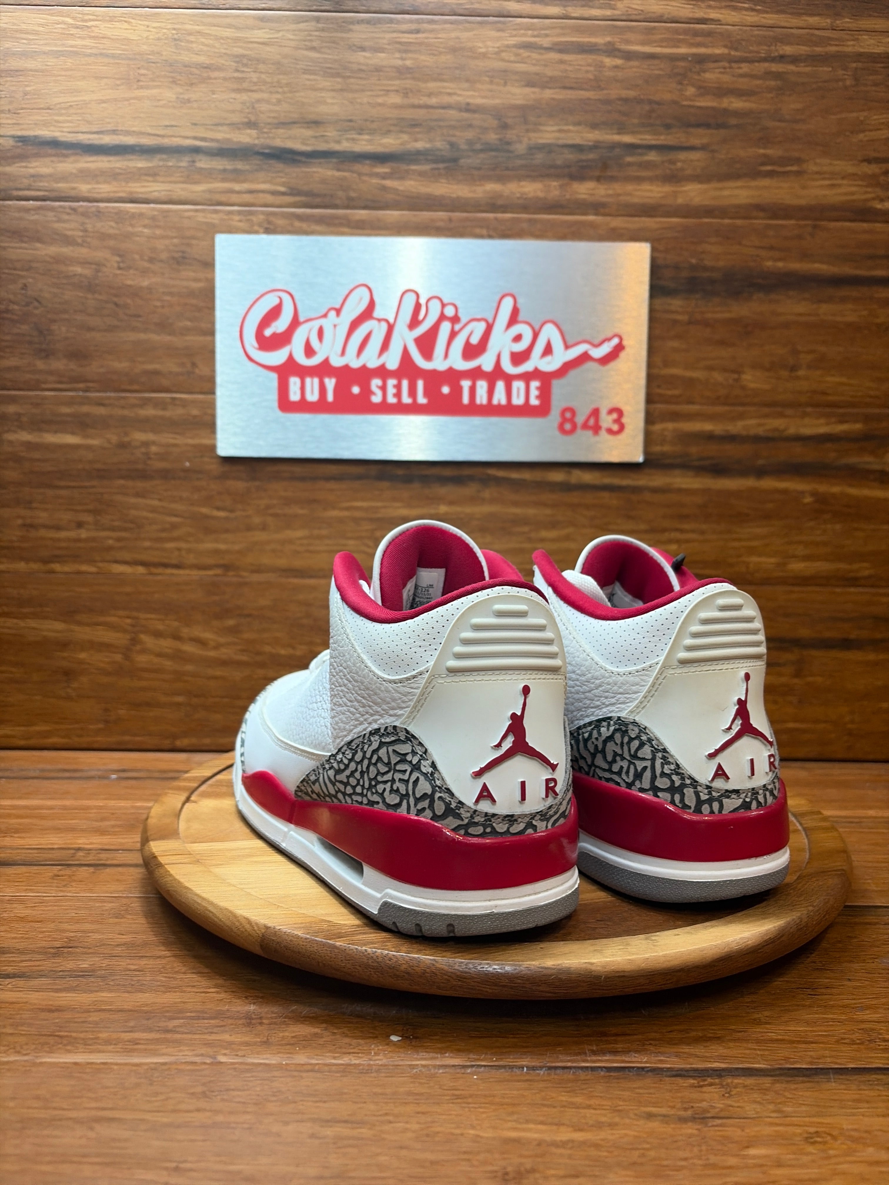 Jordan 3 Retro Cardinal Red