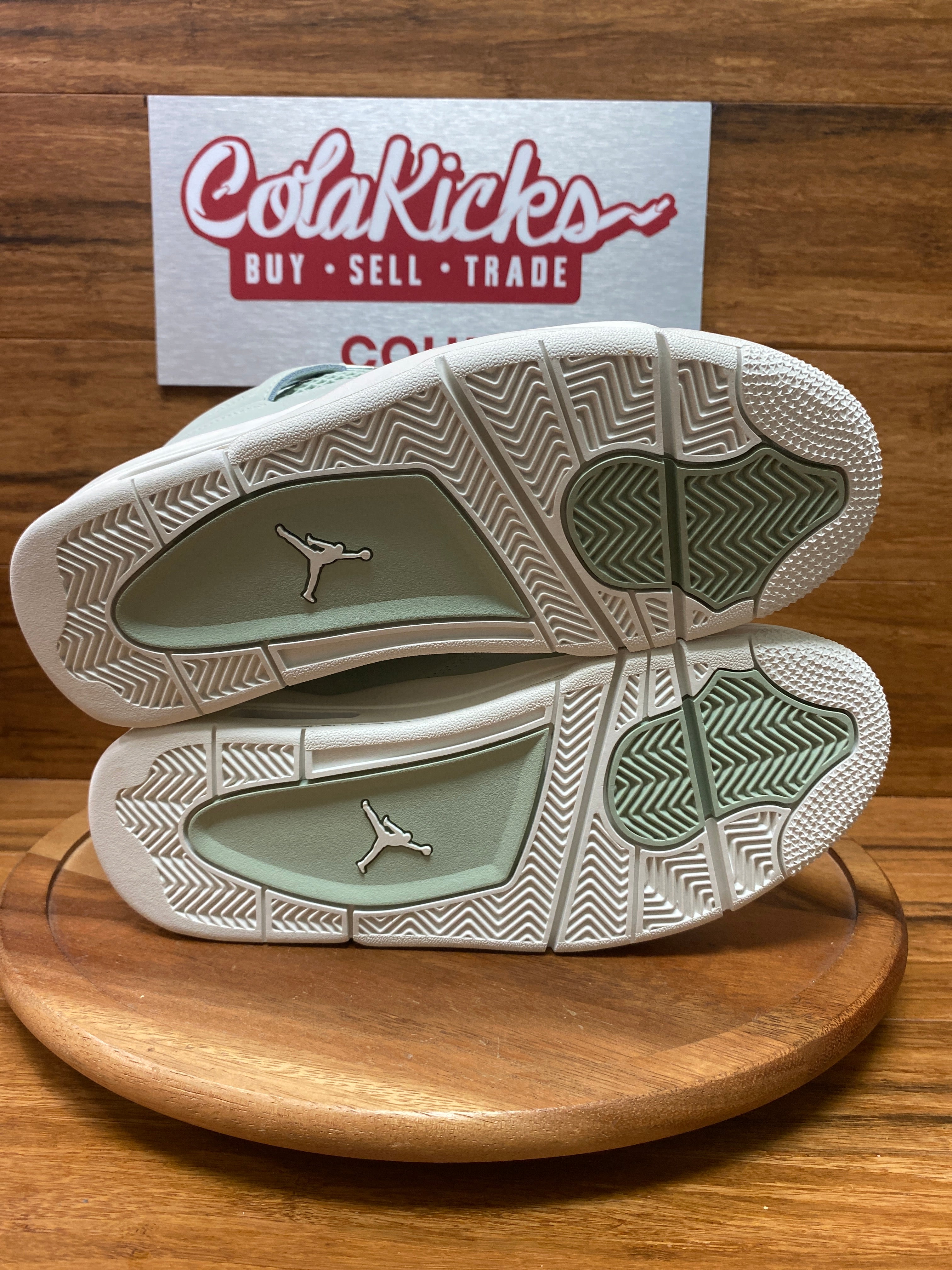 Jordan 4 Retro Seafoam Sail (Women's)