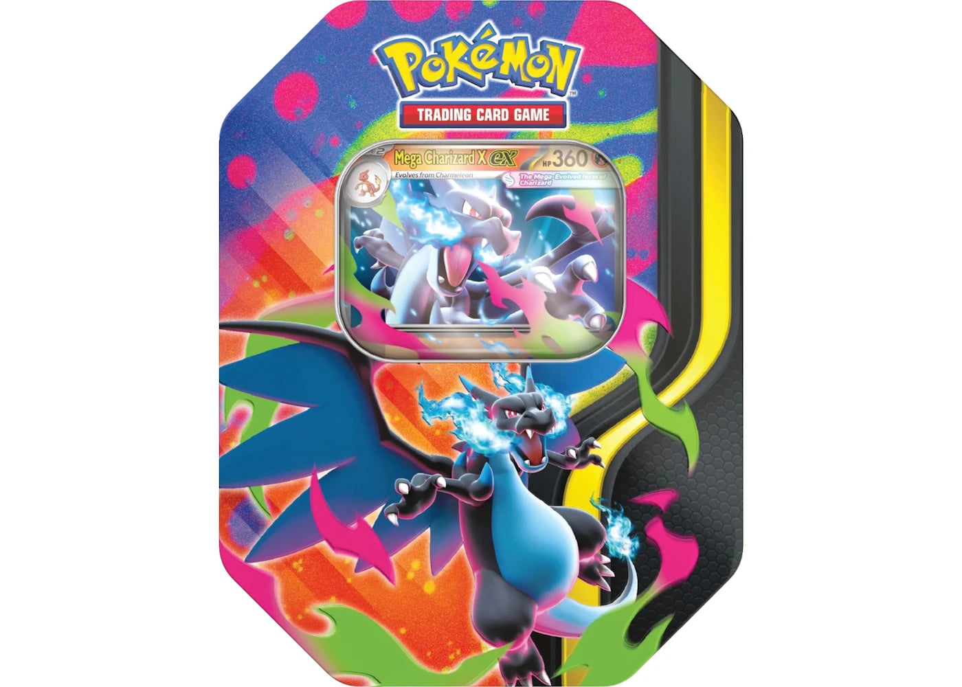 2026 Pokémon Mega Charizard X ex Tin Wax Set