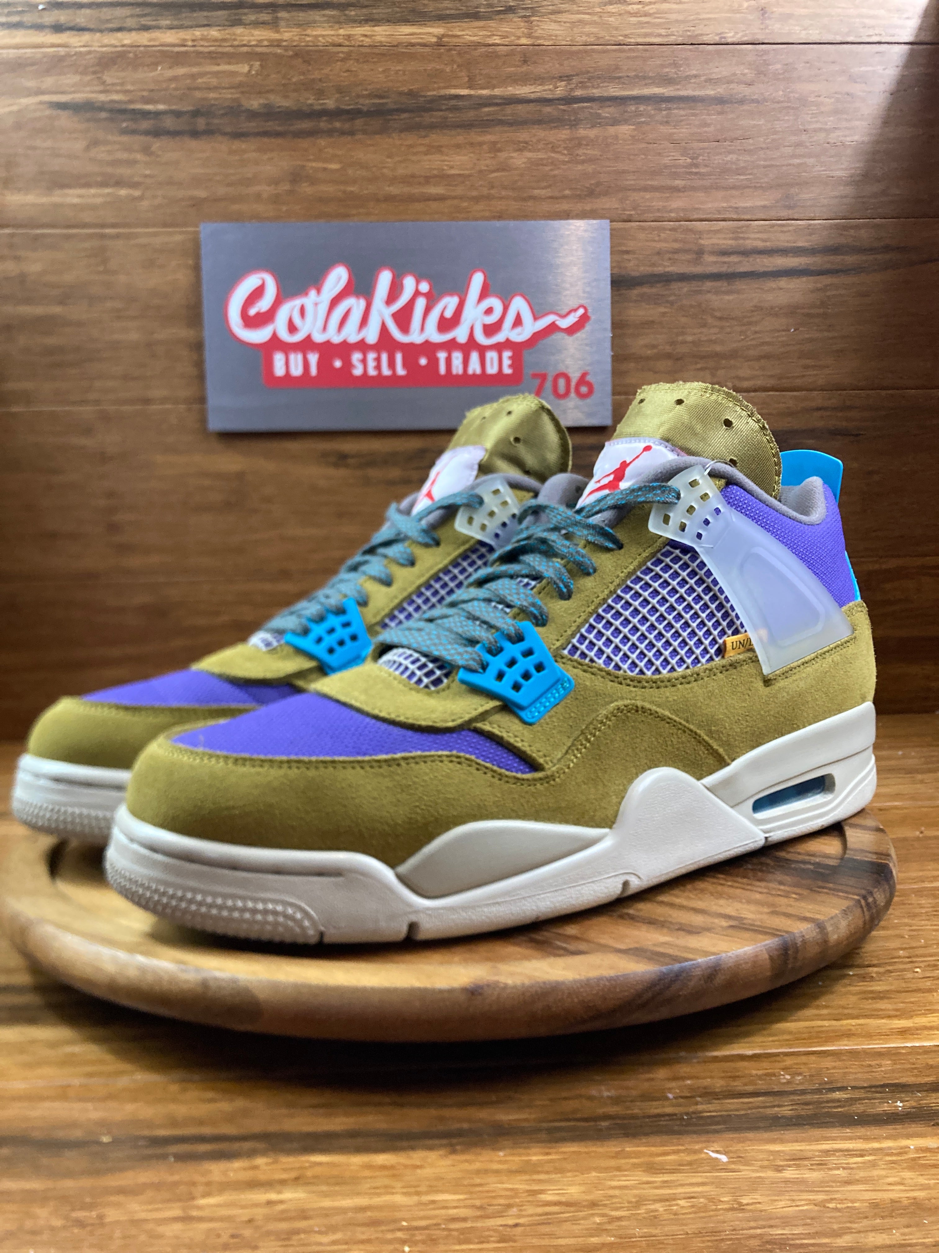 Jordan 4 Retro SP 30th Anniversary Union Desert Moss