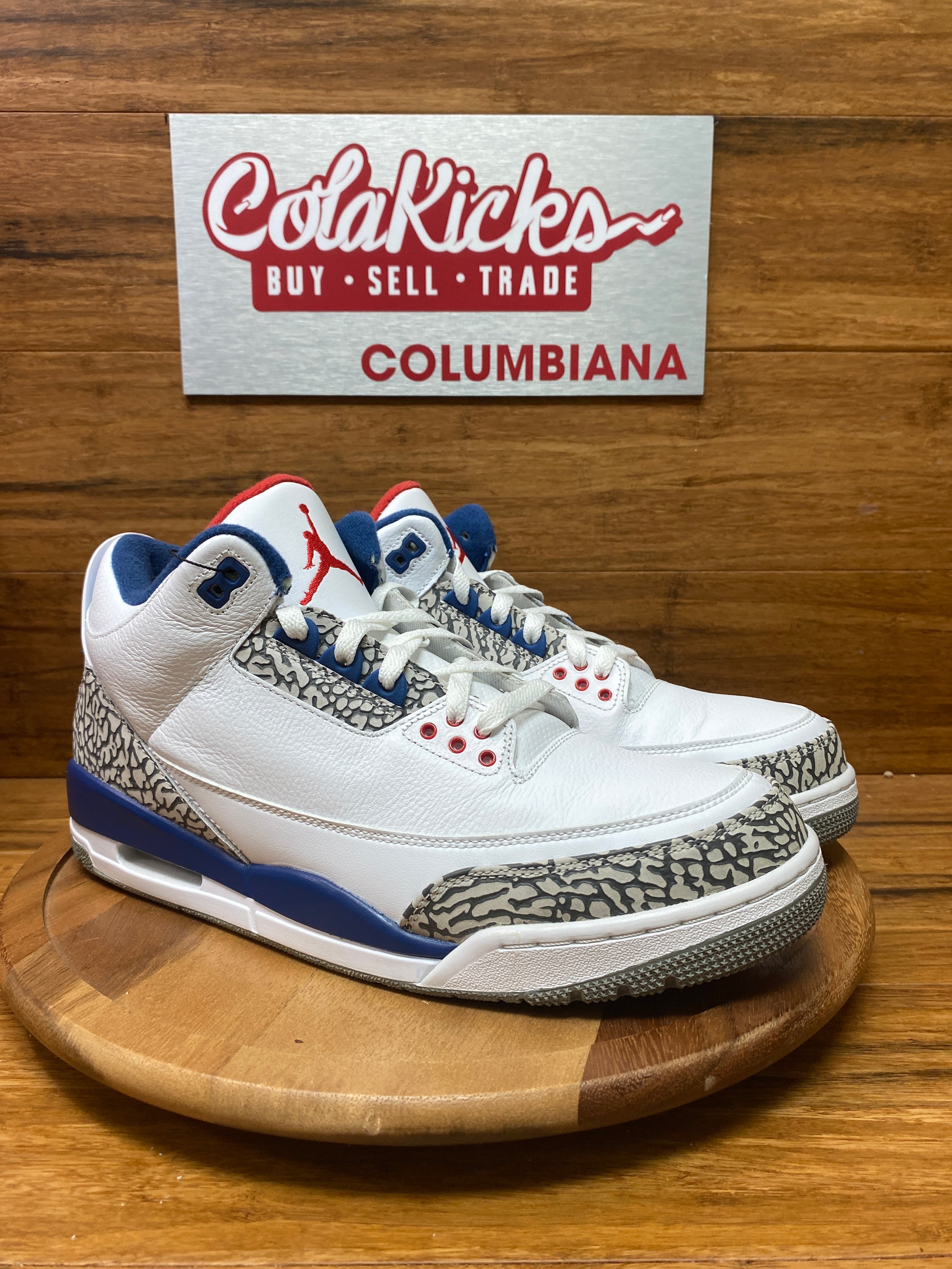 Jordan 3 Retro True Blue (2016)