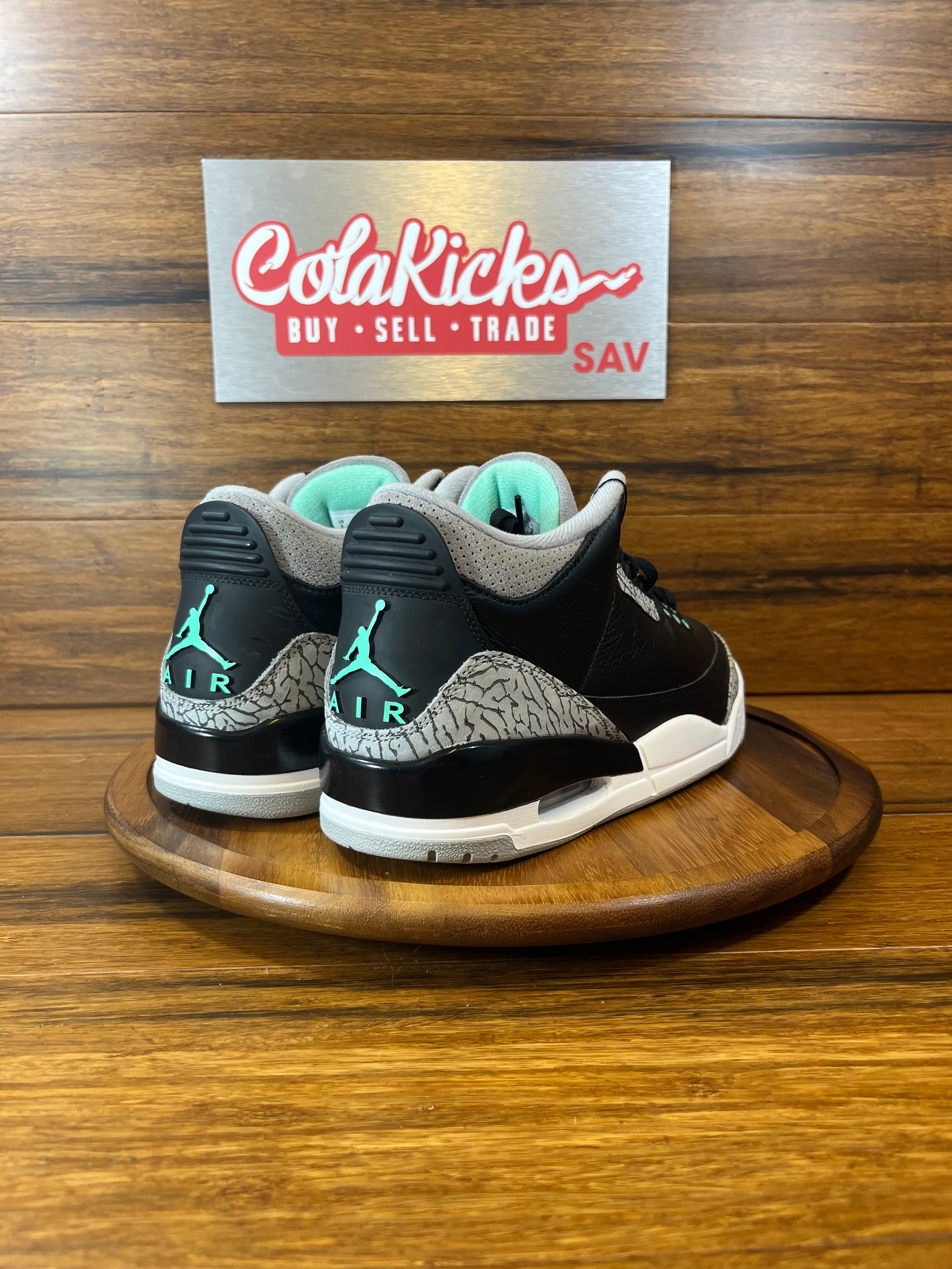 Jordan 3 Retro Green Glow
