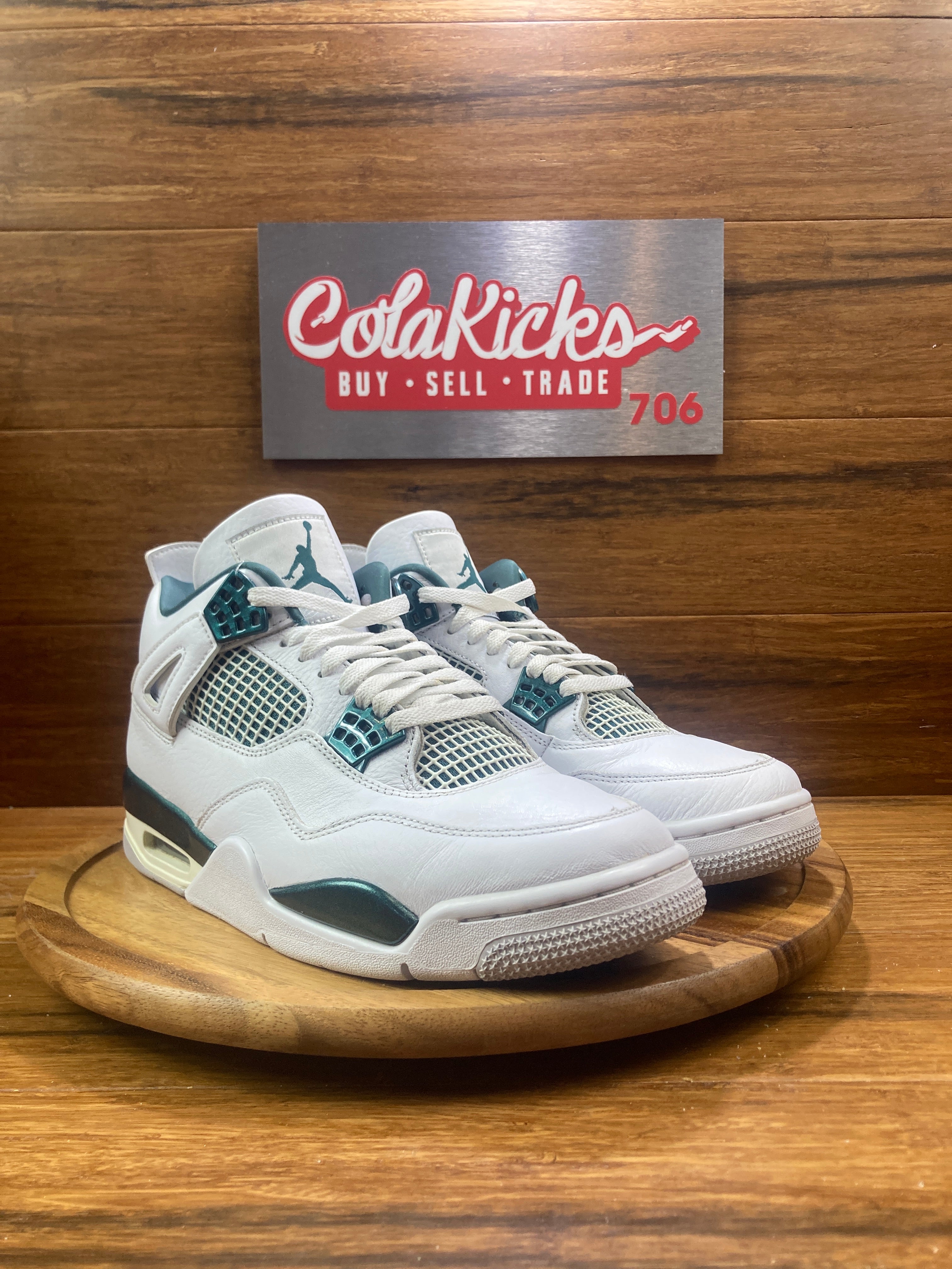 Jordan 4 Retro Oxidized Green