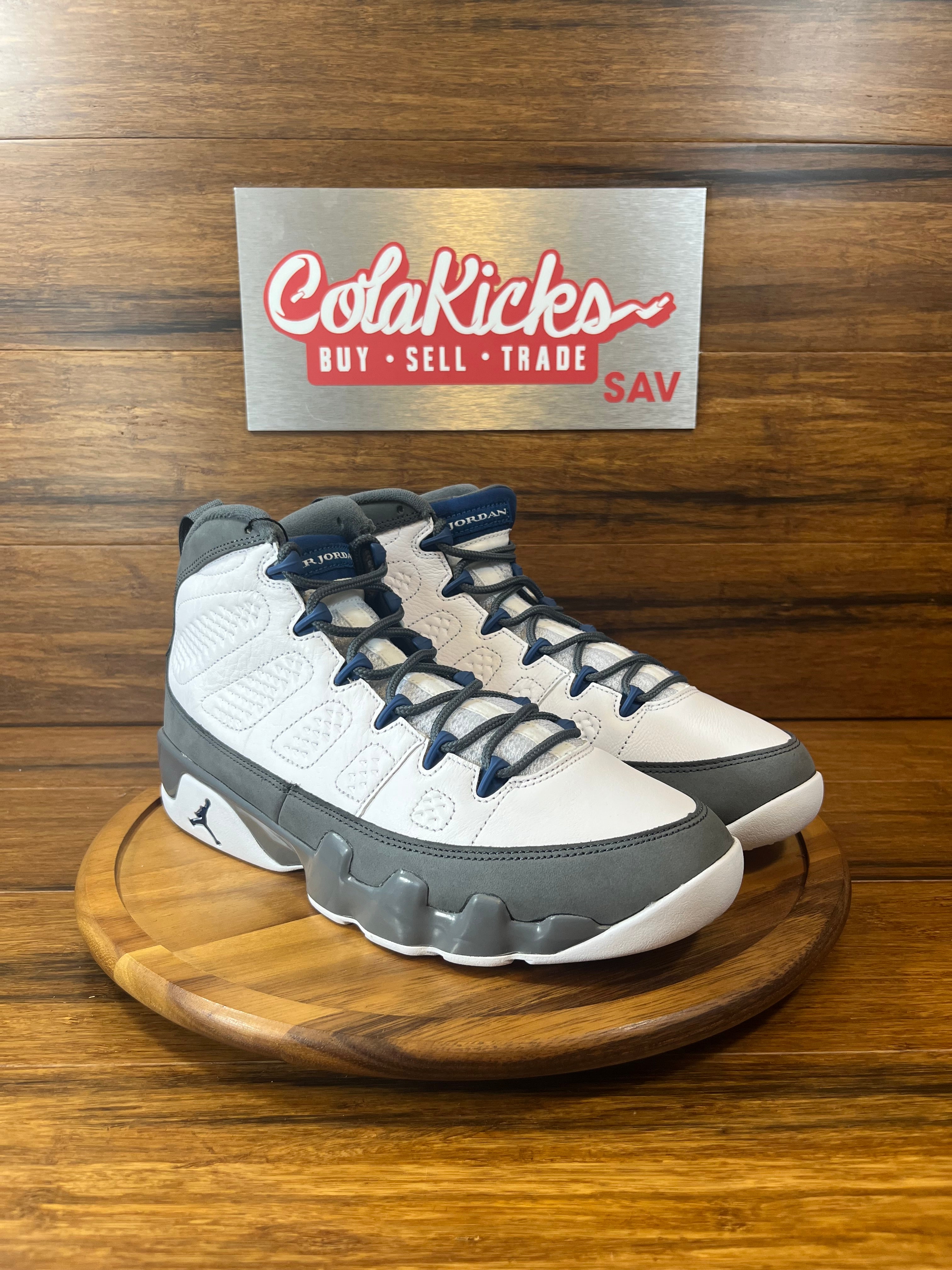 Jordan 9 Retro Flint Grey French Blue (2026)