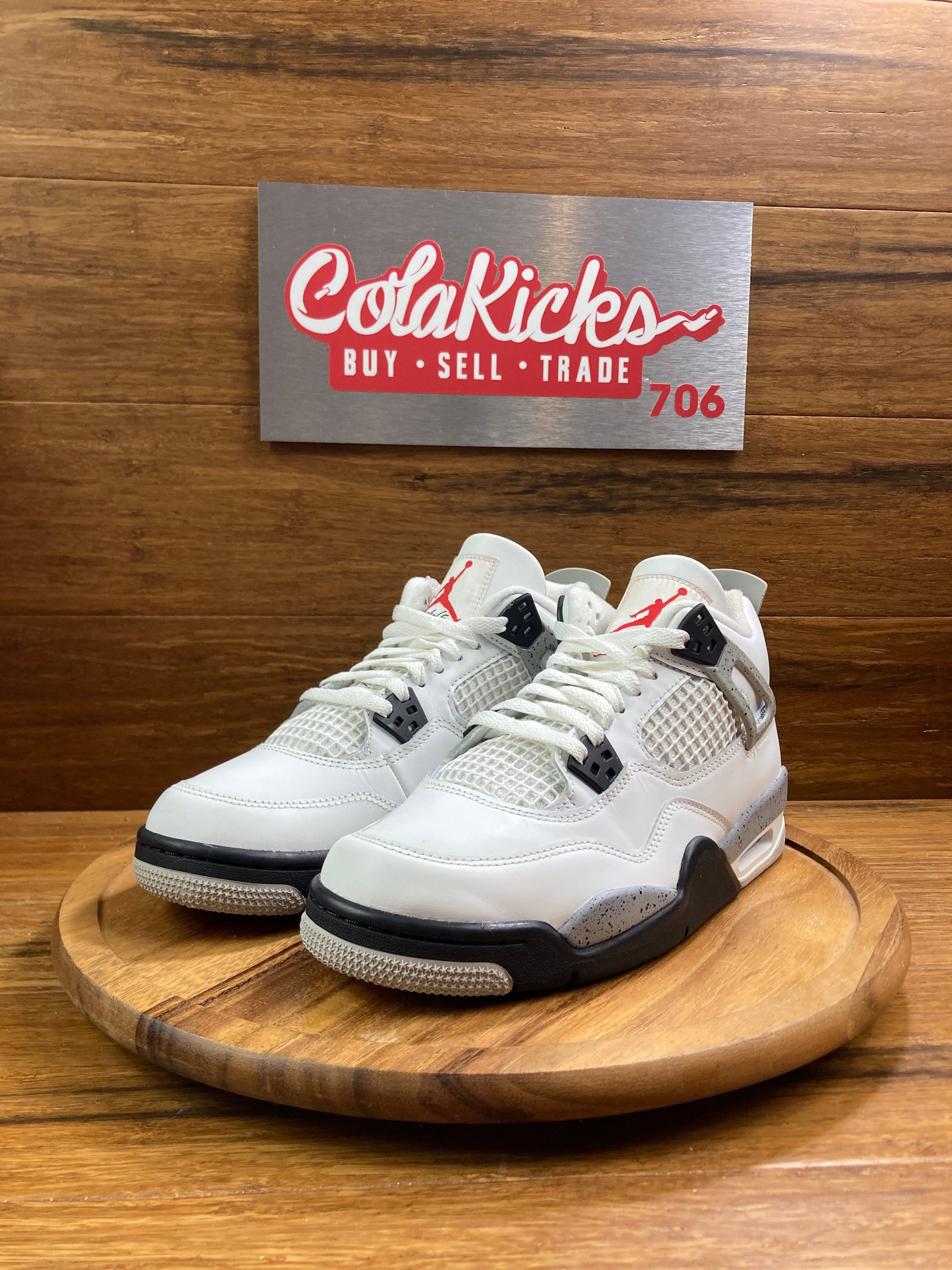 Jordan 4 Retro White Cement (2025) (GS)