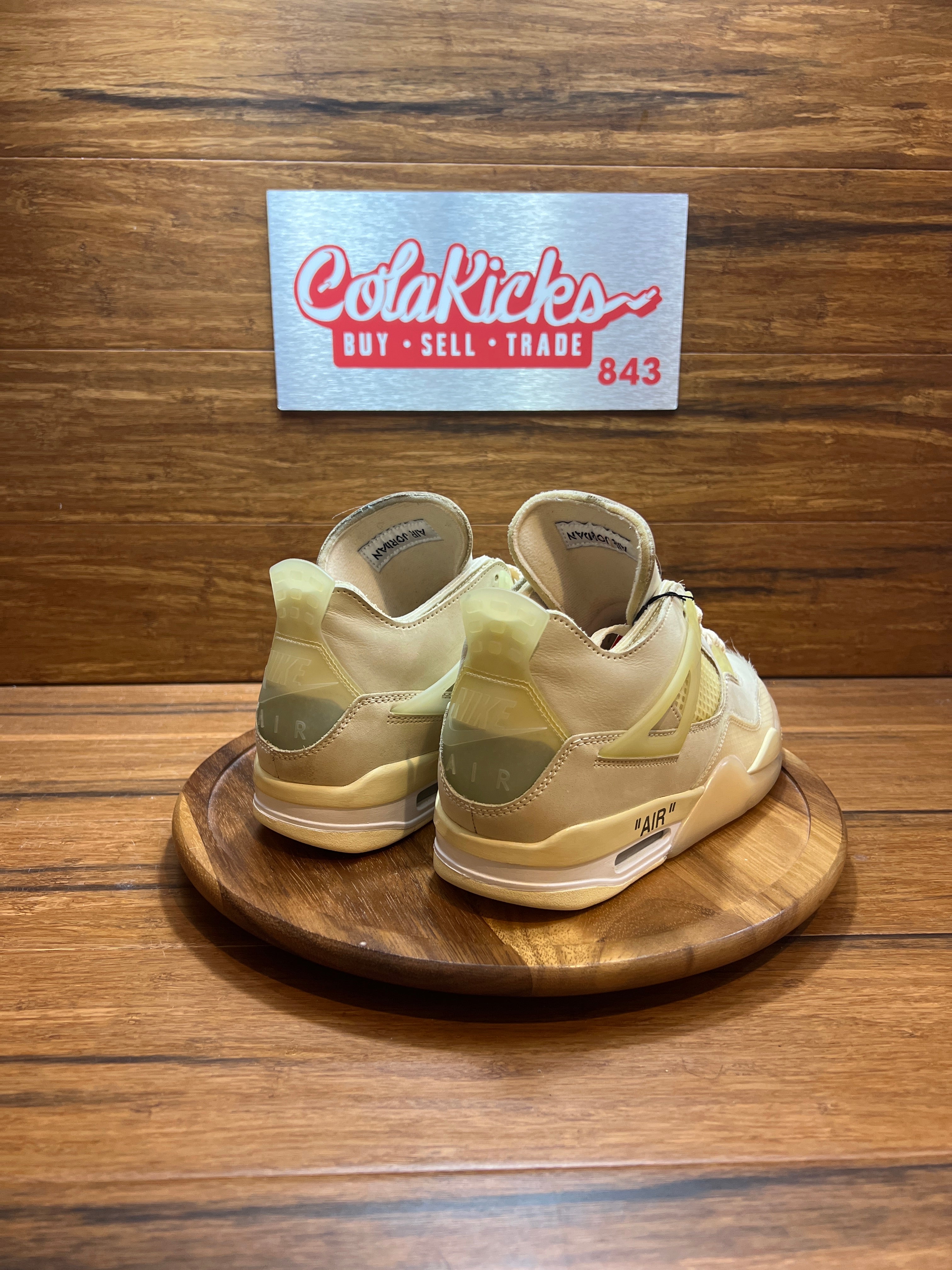 Jordan 4 Retro Off-White Sail (Women's)