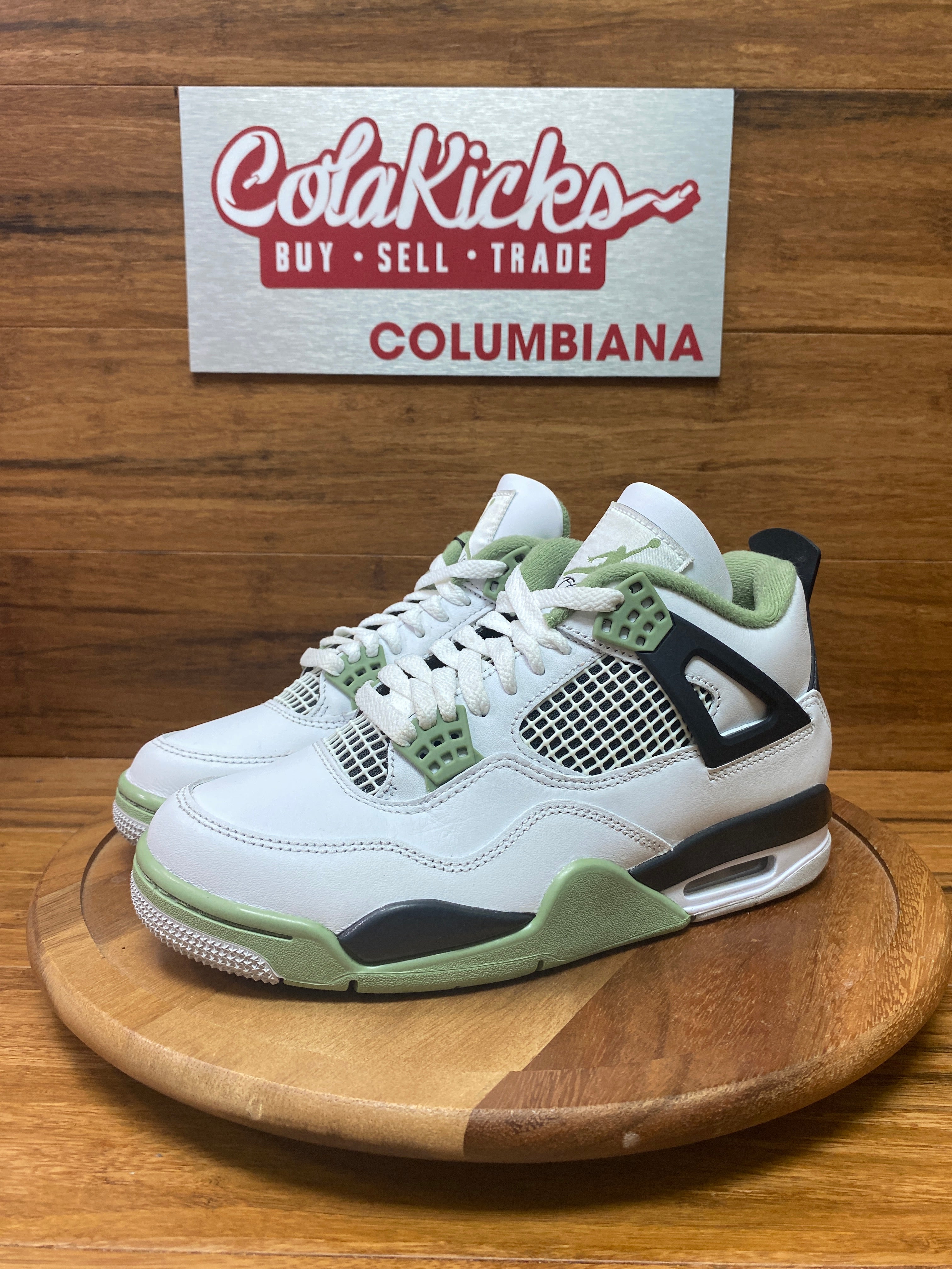 Jordan 4 Retro Seafoam (Women's)