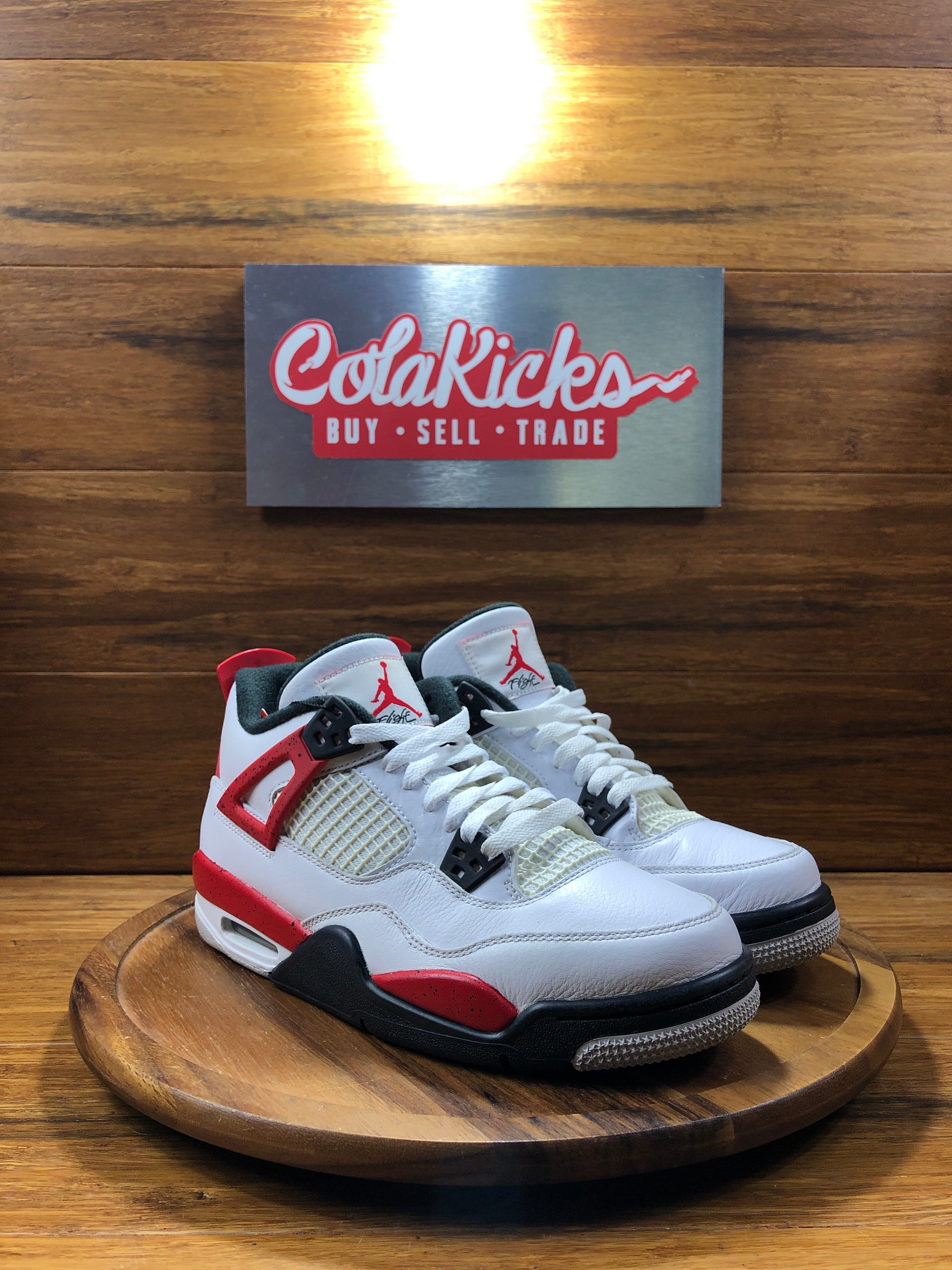 Jordan 4 Retro Red Cement (GS)