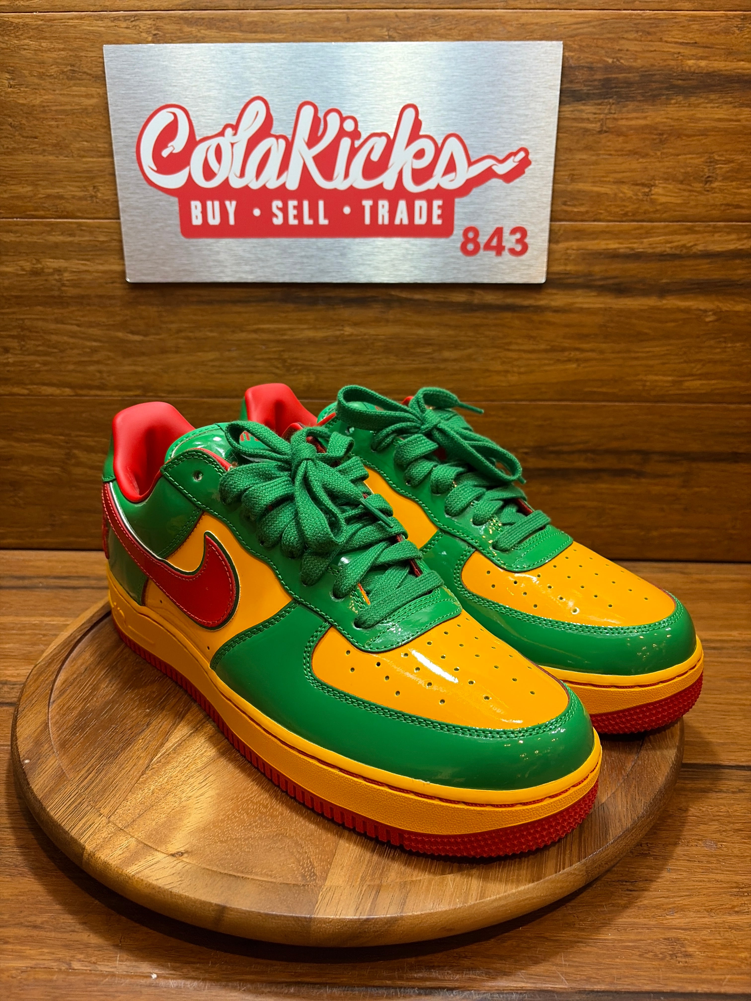 Nike Air Force 1 Low Lil Yachty Concrete Boys Lucky Green VNDS