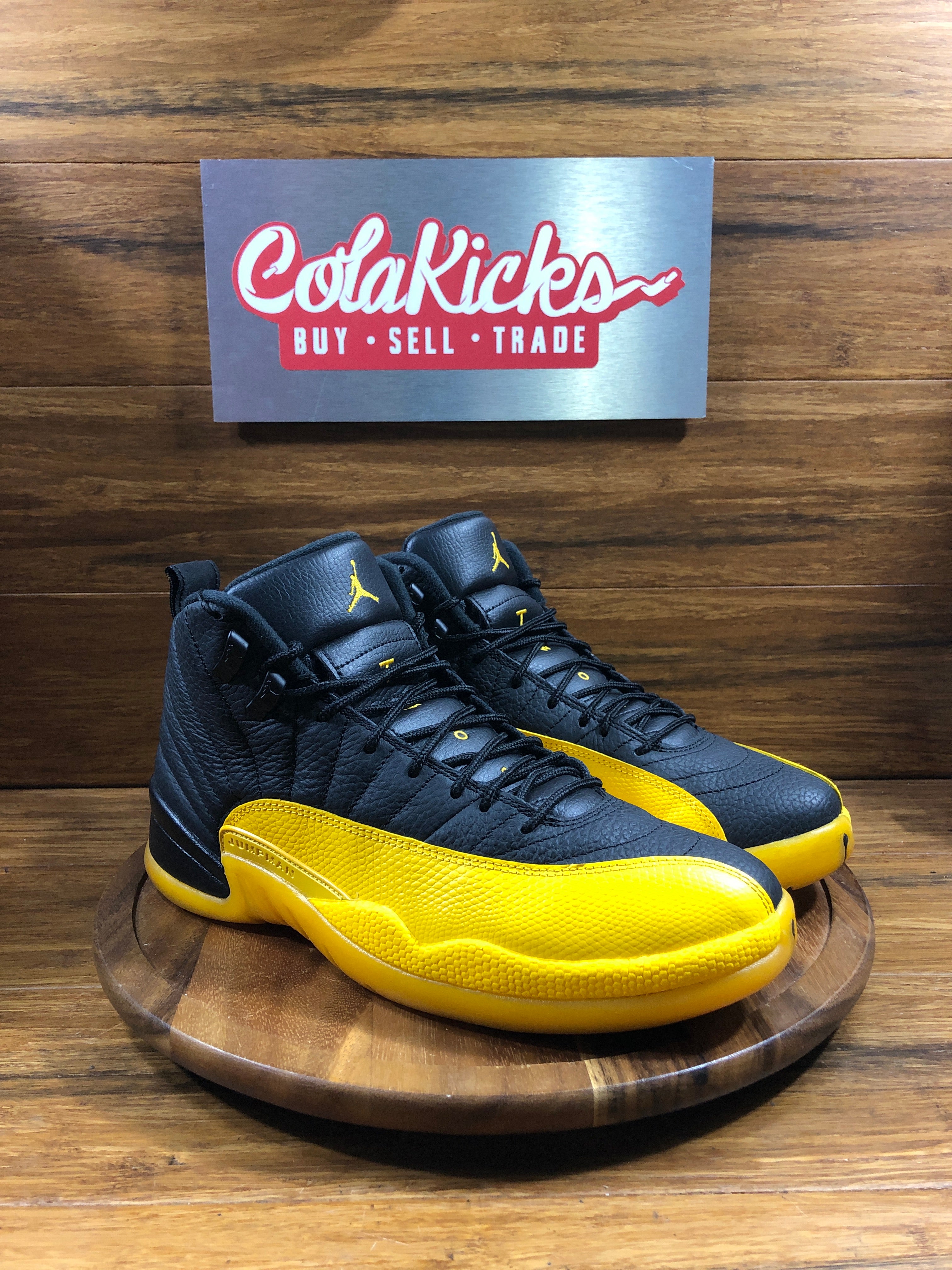 Jordan 12 Retro Black University Gold