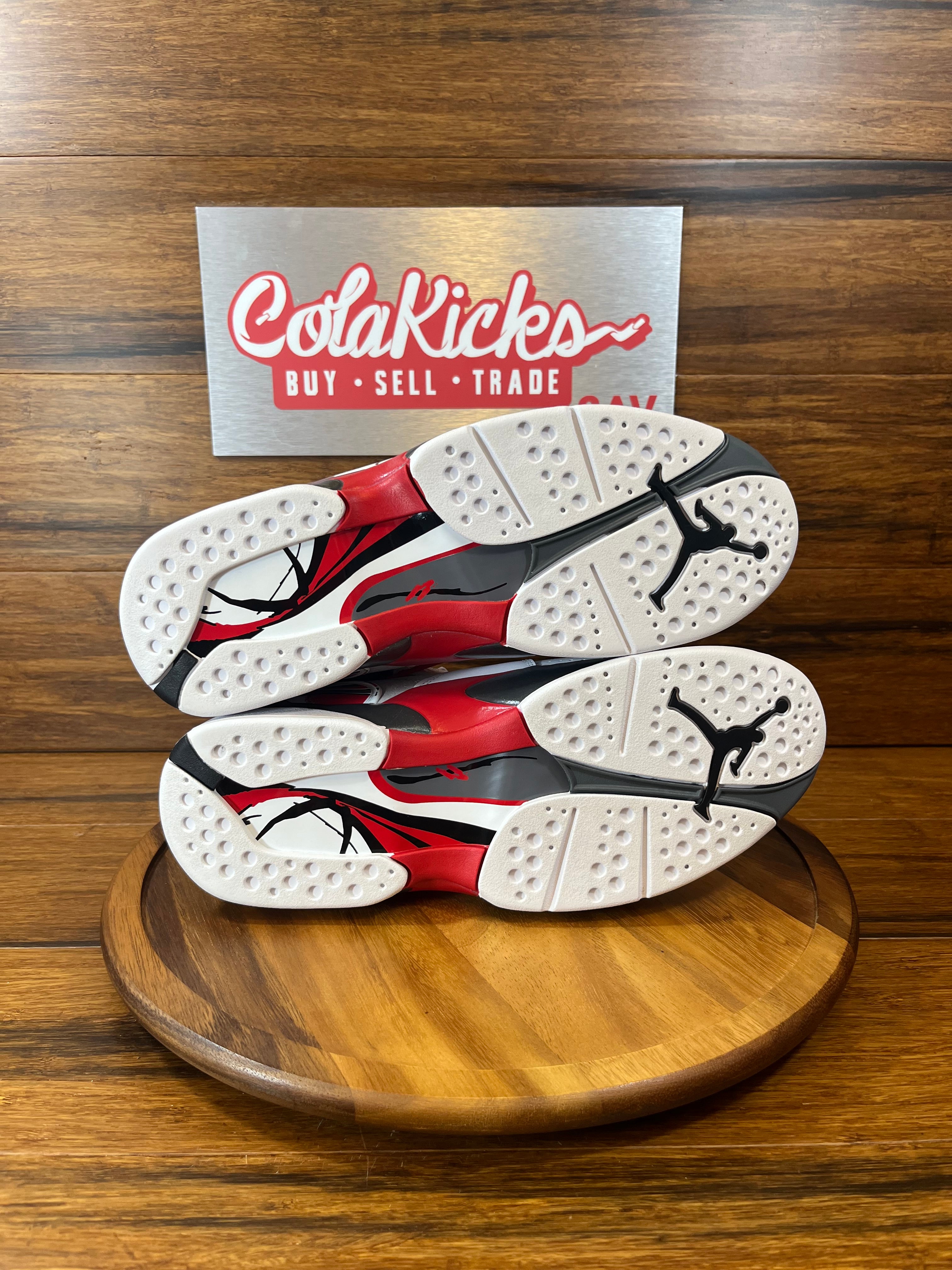 Jordan 8 Retro White True Red (2025)