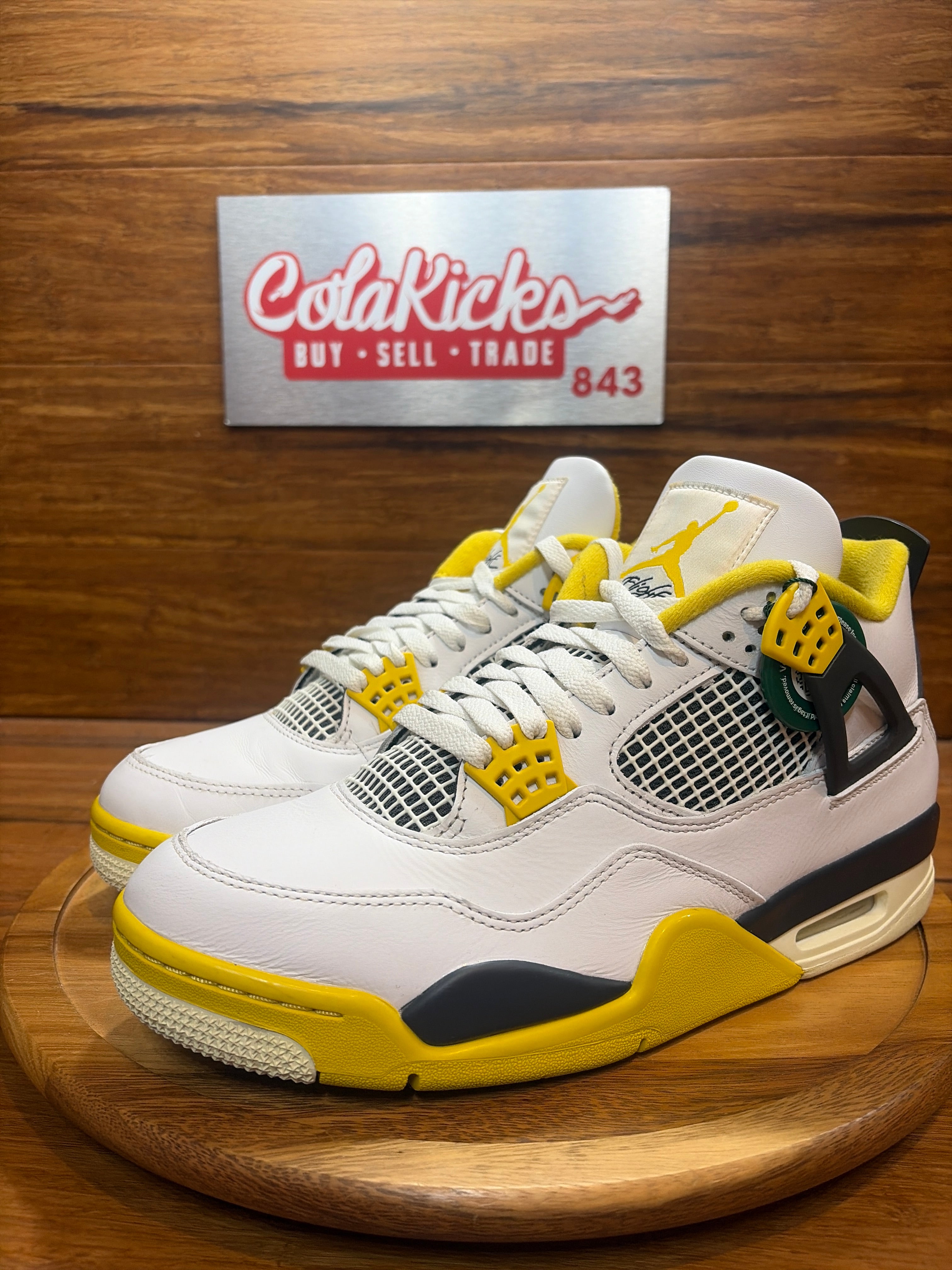 Jordan 4 Retro Vivid Sulfur (Women's)