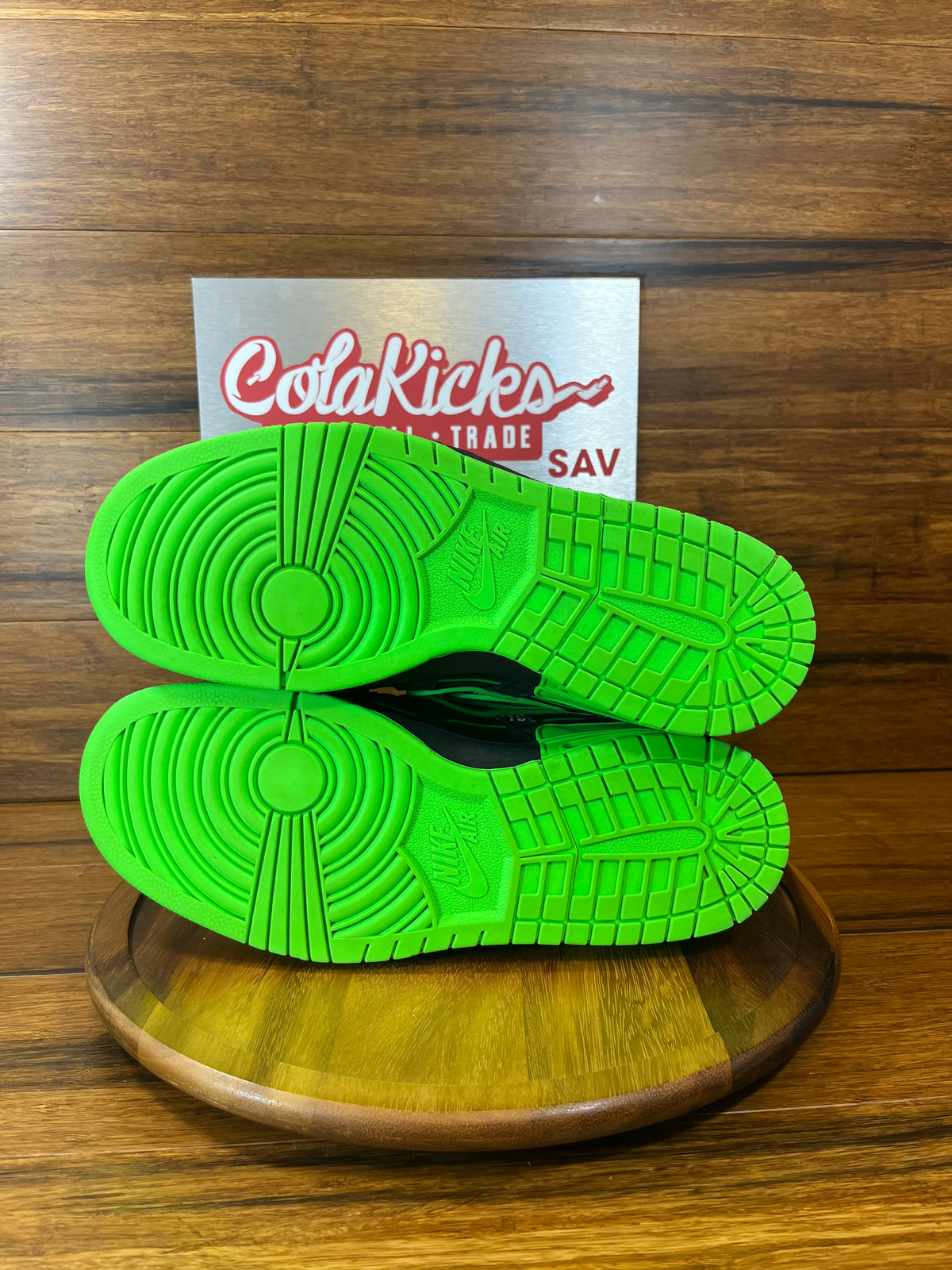 Nike Air Rubber Dunk Off-White Green Strike
