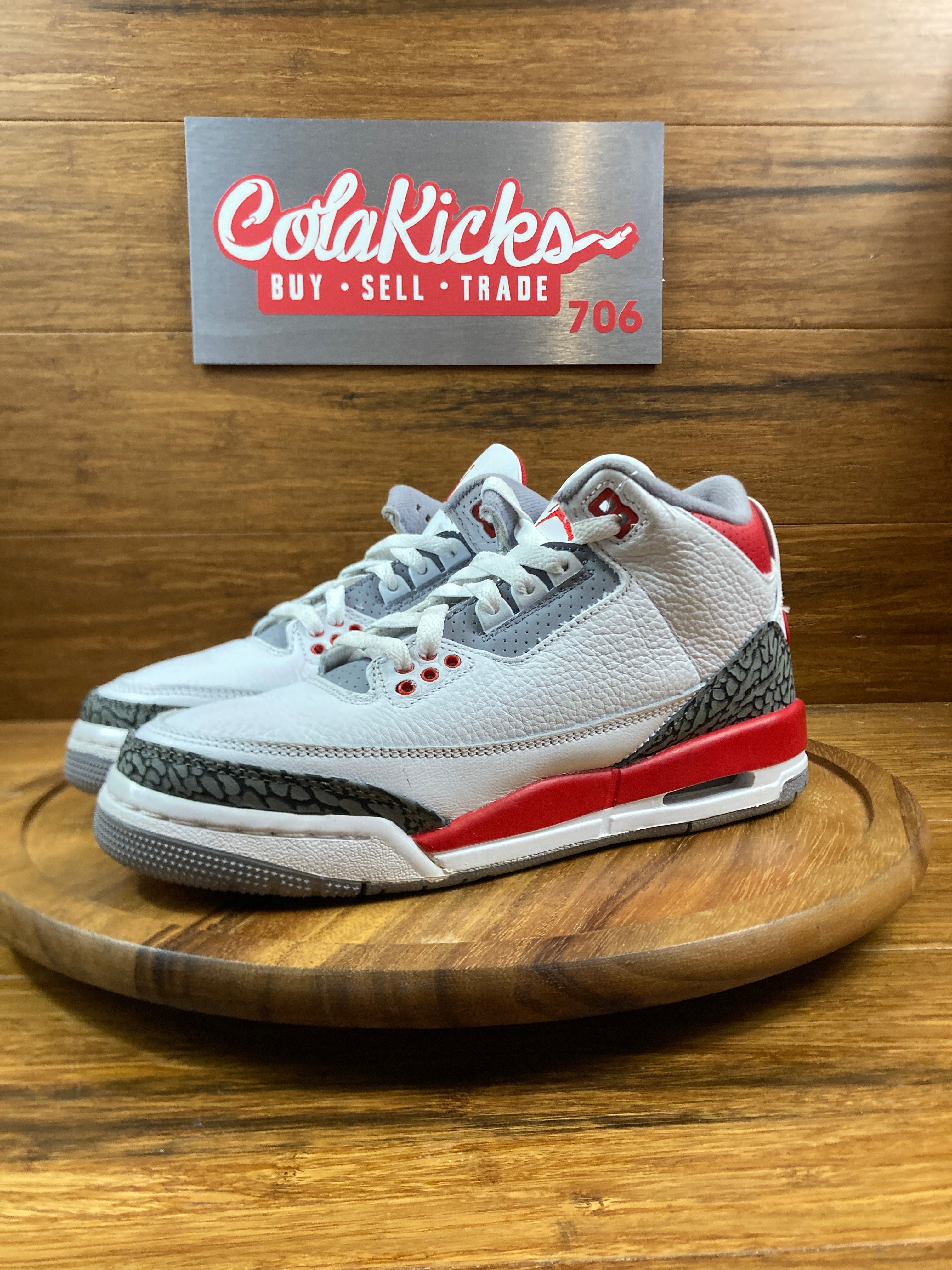 Jordan 3 Retro Fire Red (2022) (GS)