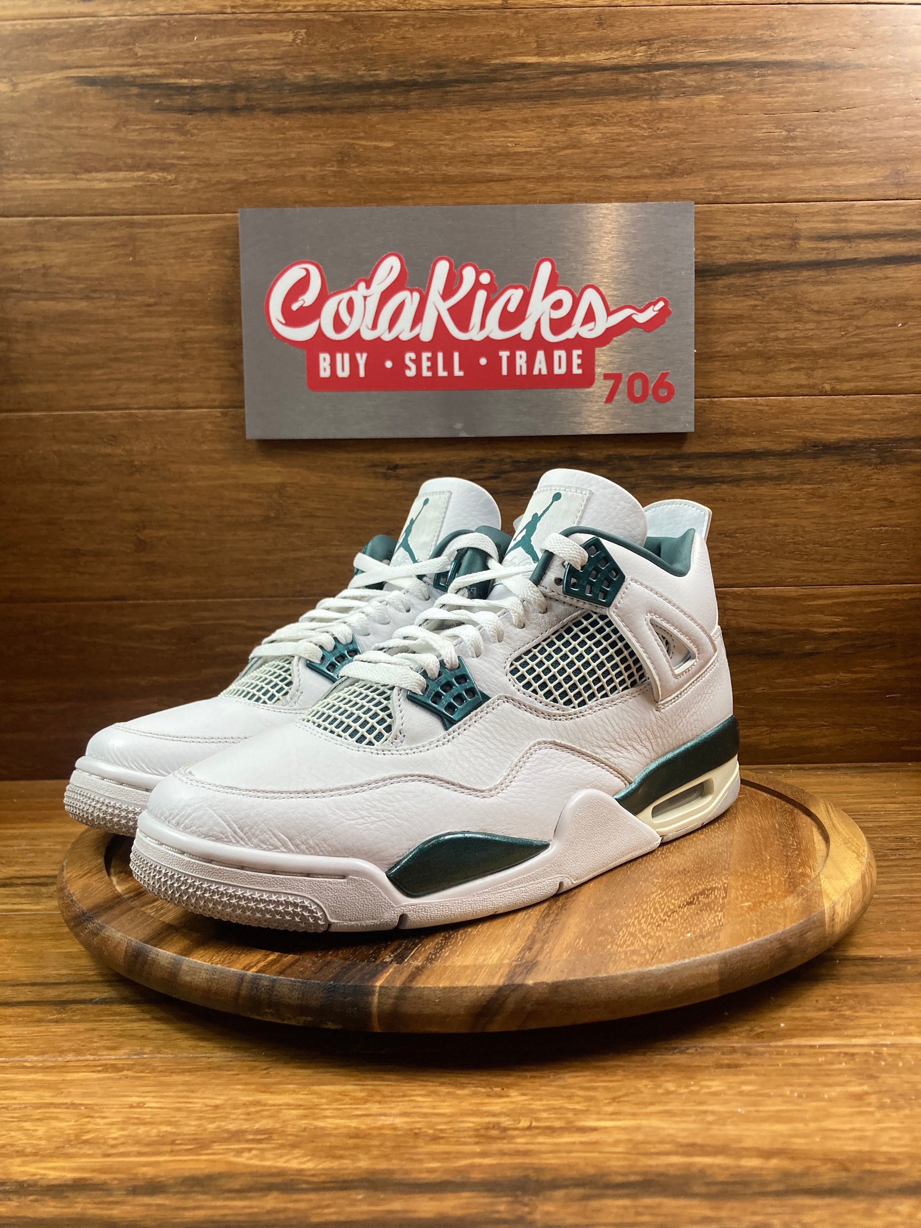 Jordan 4 Retro Oxidized Green