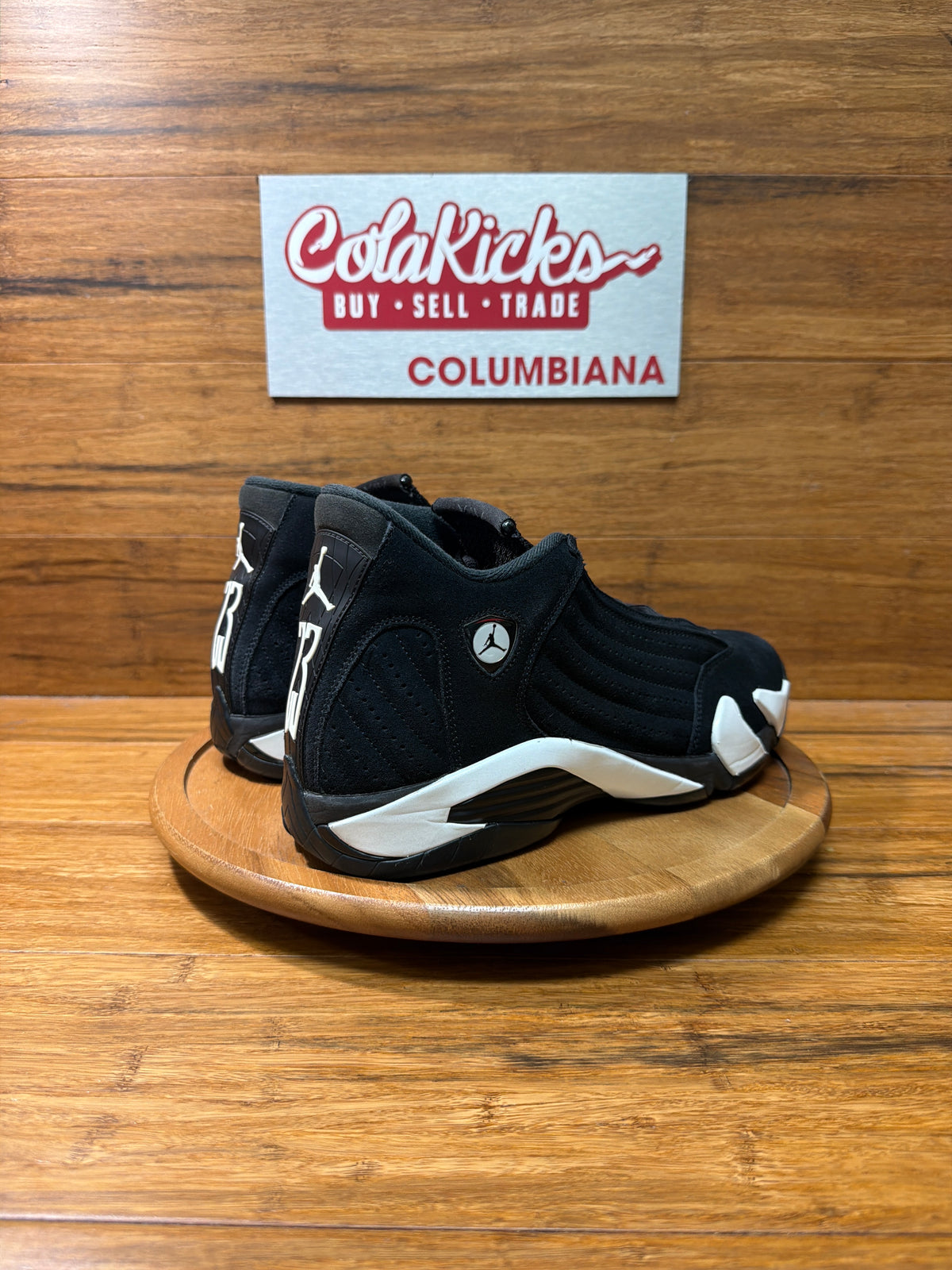 Jordan 14 Retro Black White