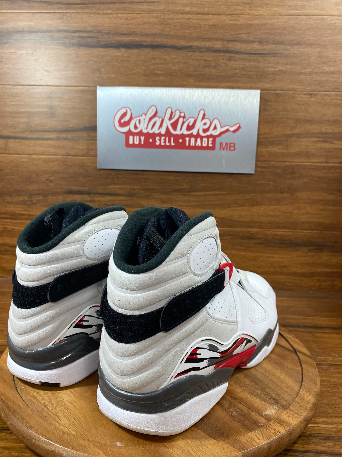 Jordan 8 Retro White True Red (2025)