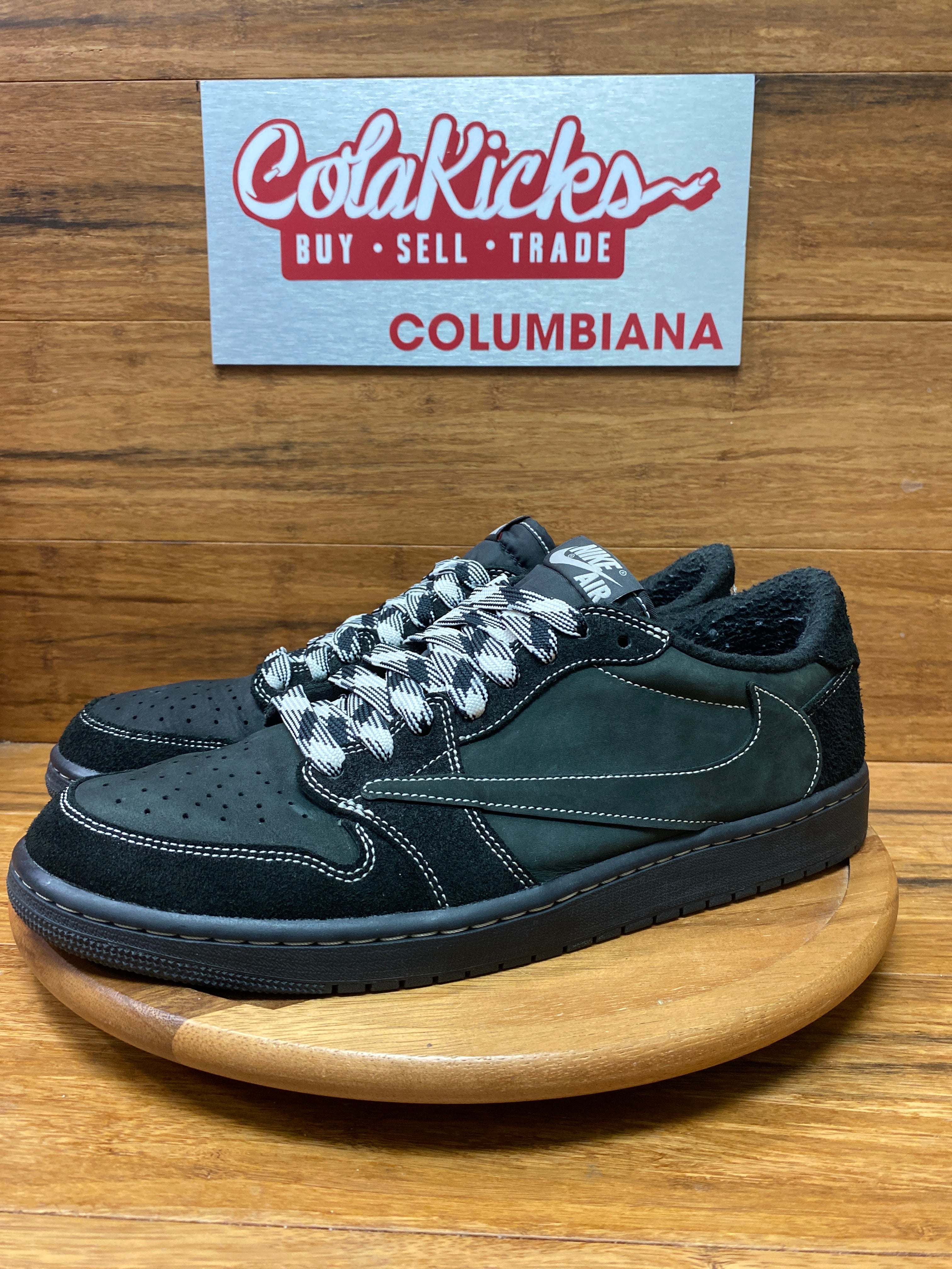 Jordan 1 Retro Low OG SP Travis Scott Black Phantom