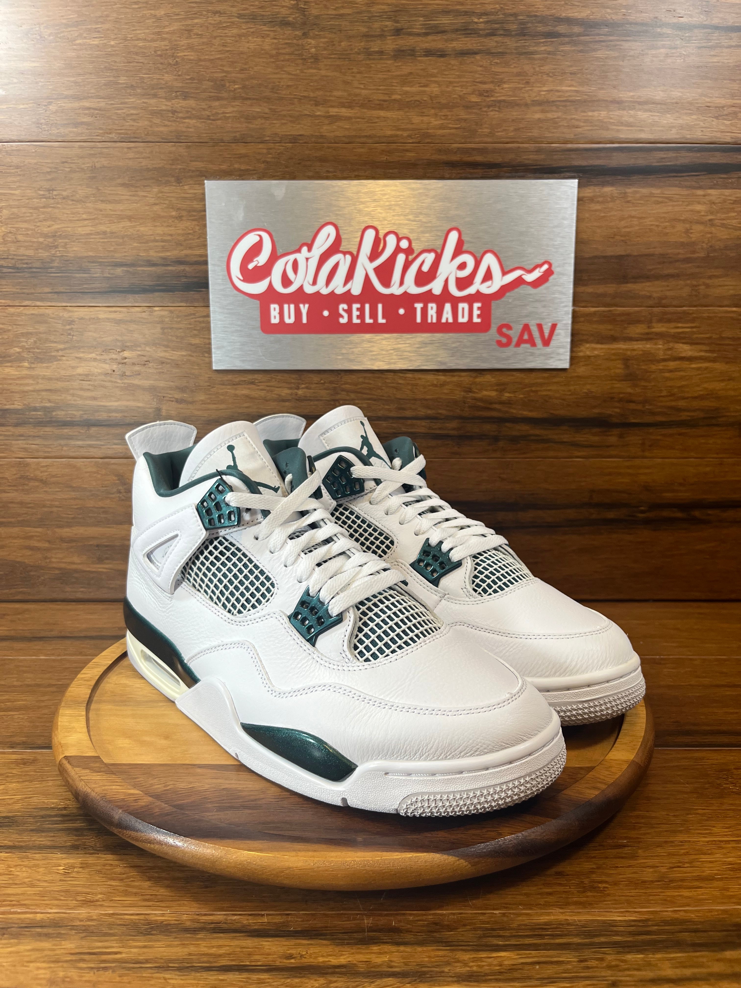 Jordan 4 Retro Oxidized Green