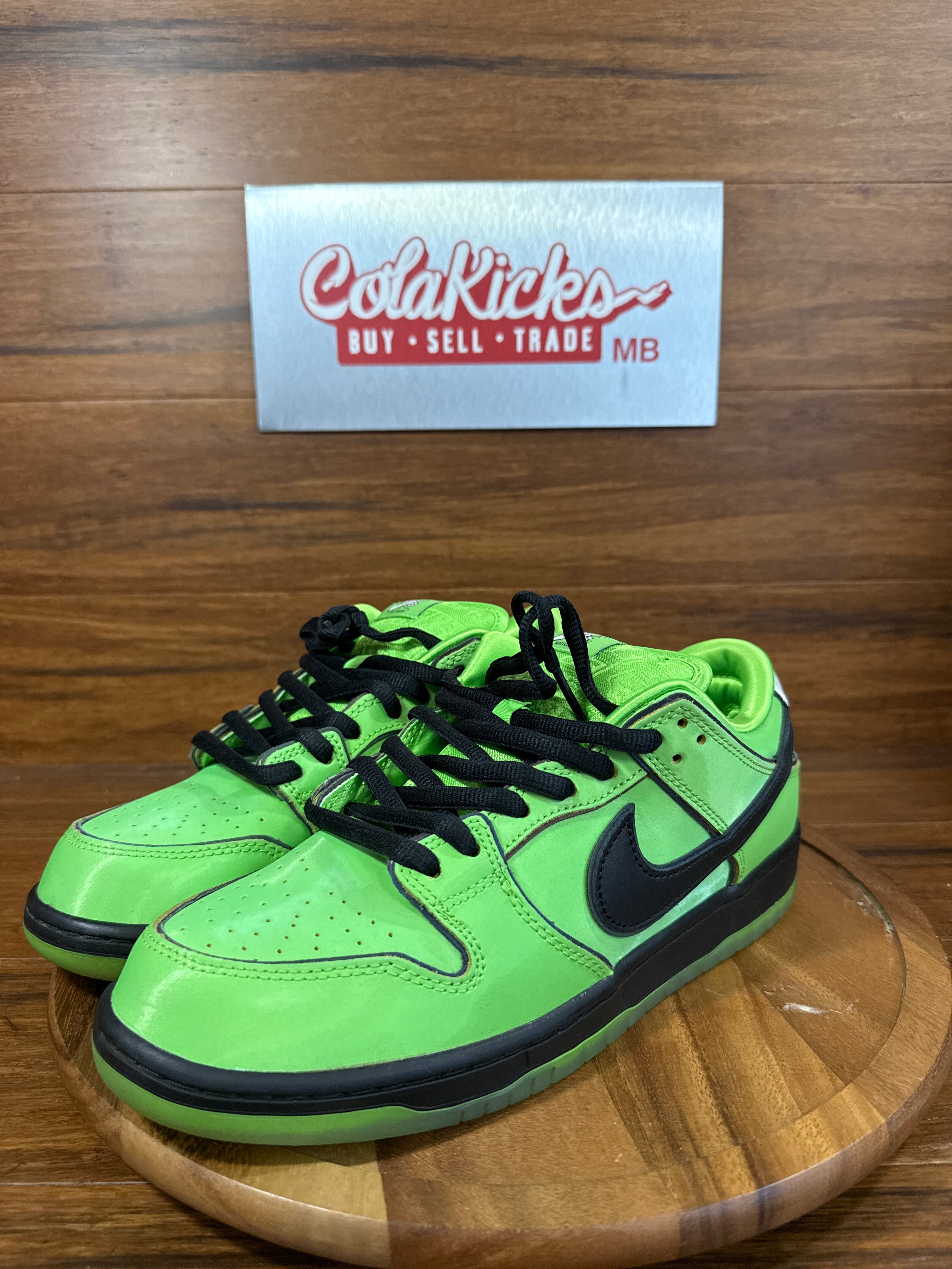 Nike SB Dunk Low The Powerpuff Girls Buttercup