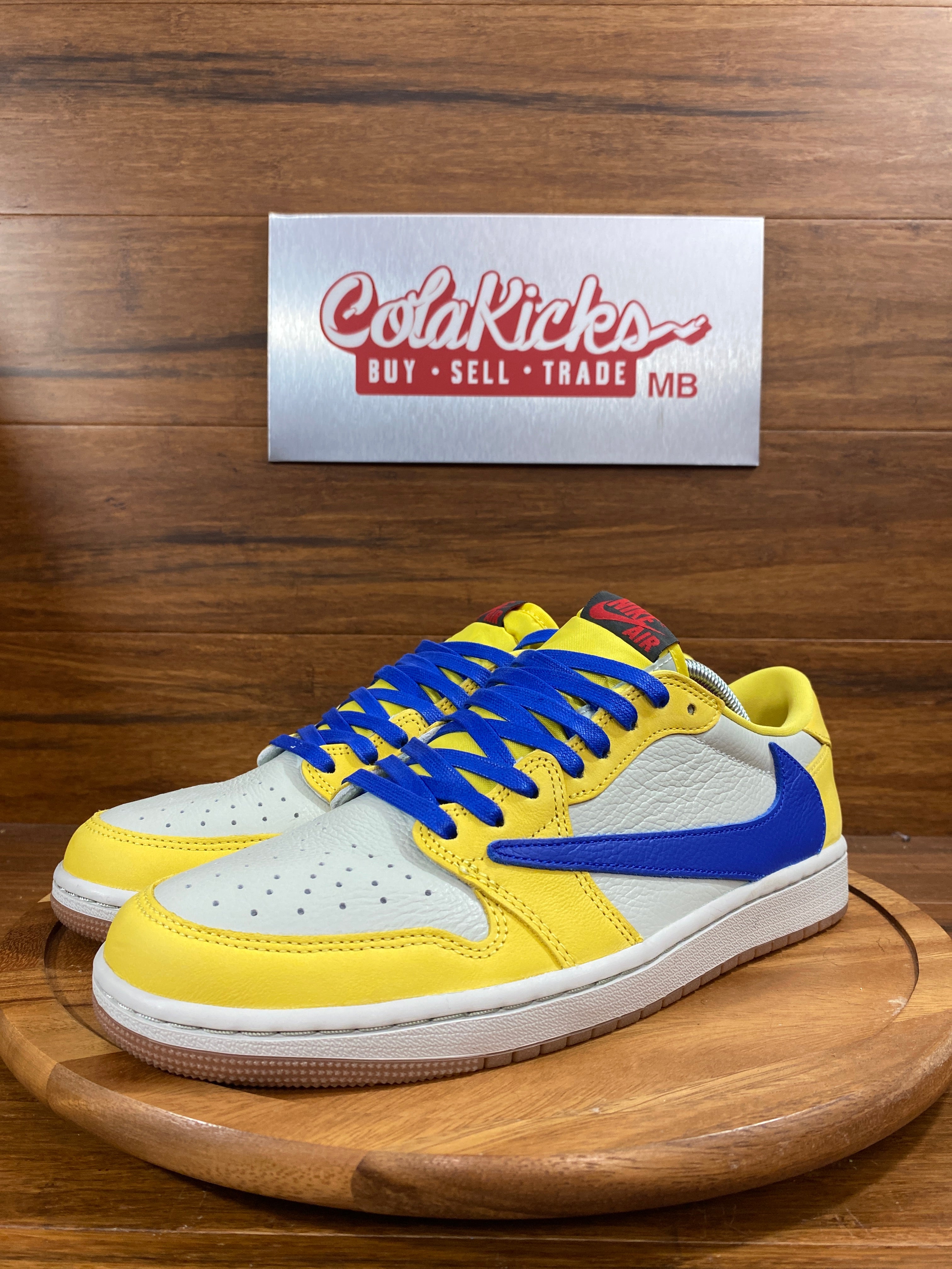 Jordan 1 Retro Low OG SP Travis Scott Canary (Women's)