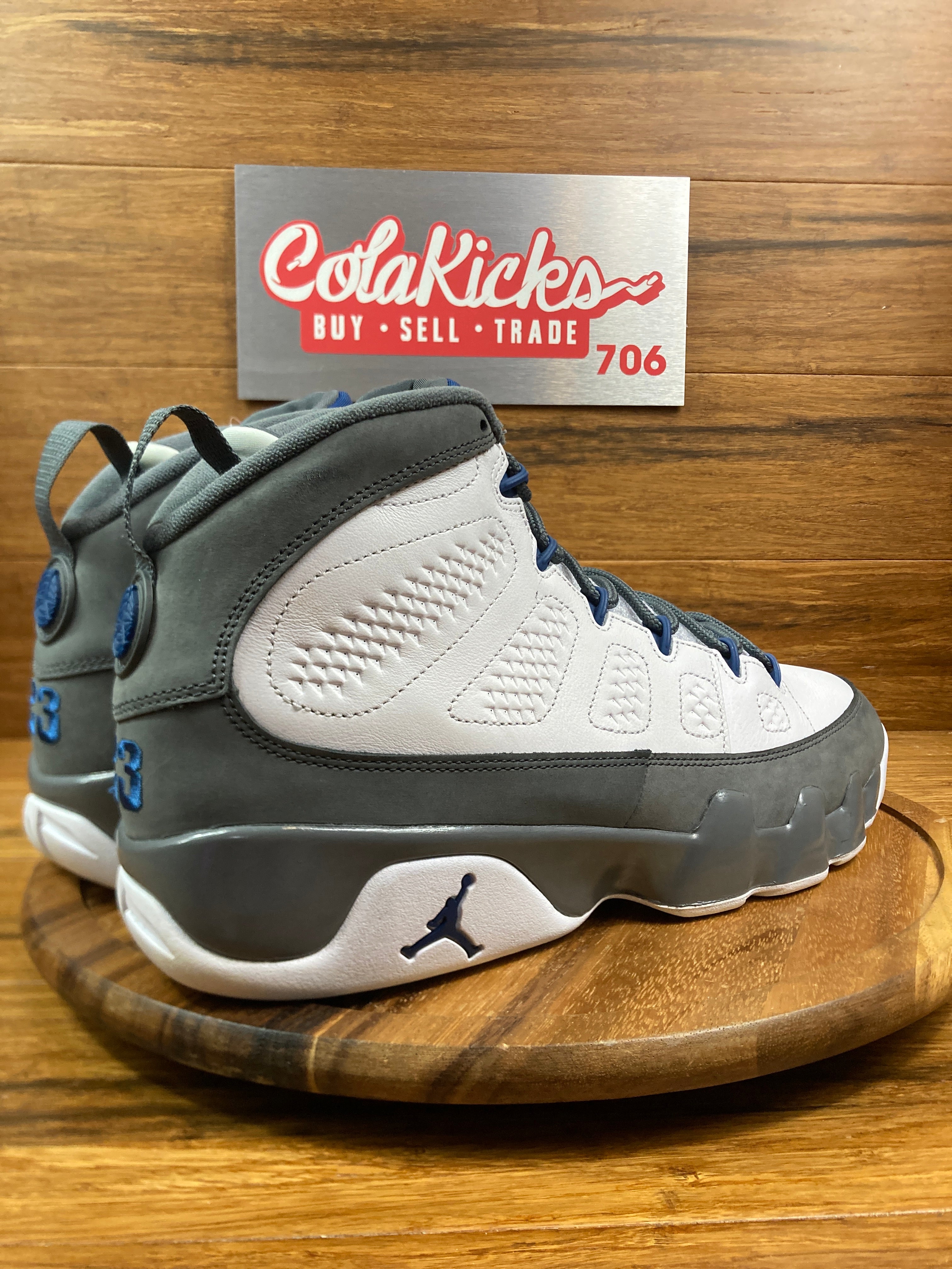 Jordan 9 Retro Flint Grey French Blue (2026)