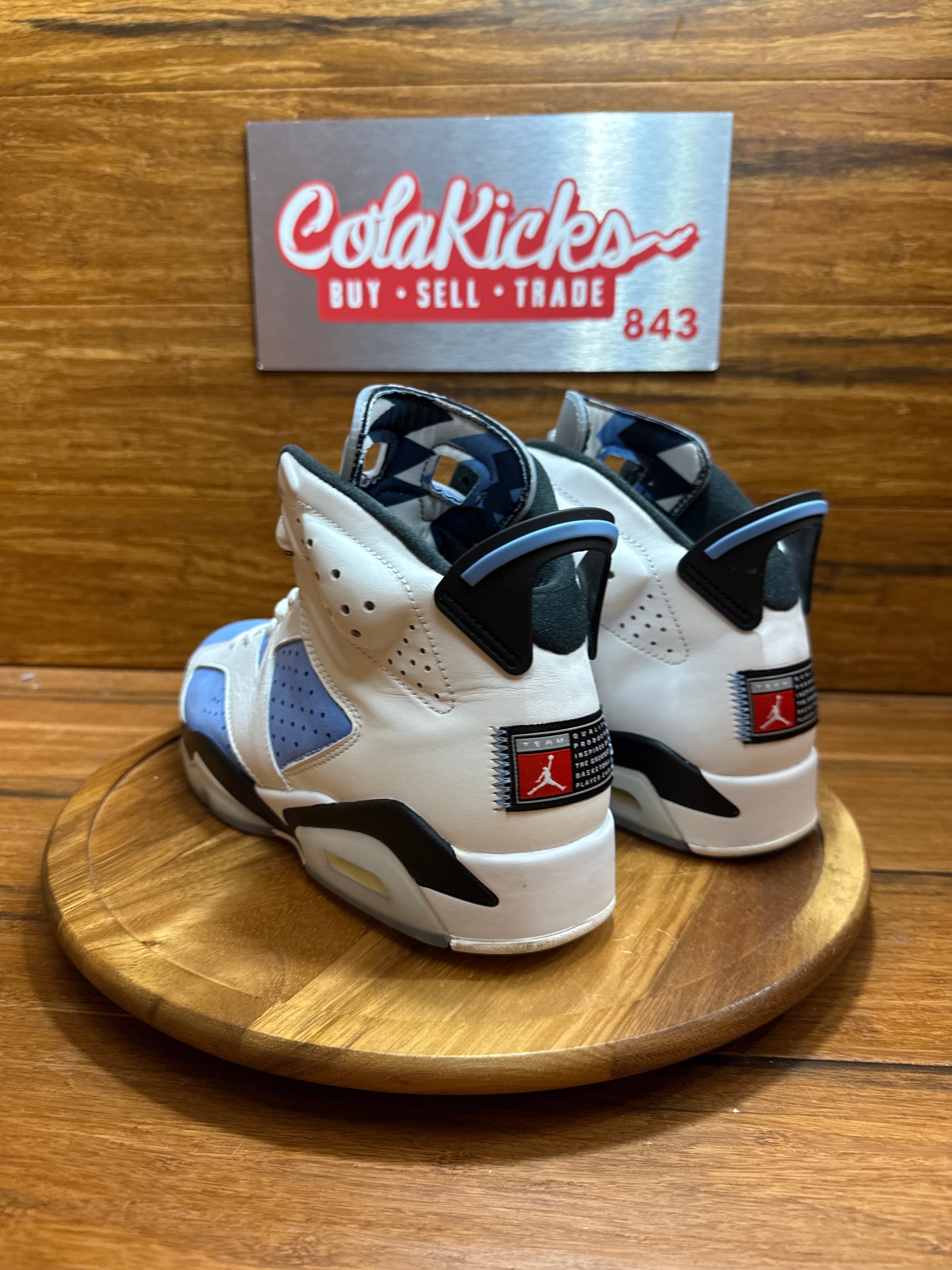 Jordan 6 Retro UNC White