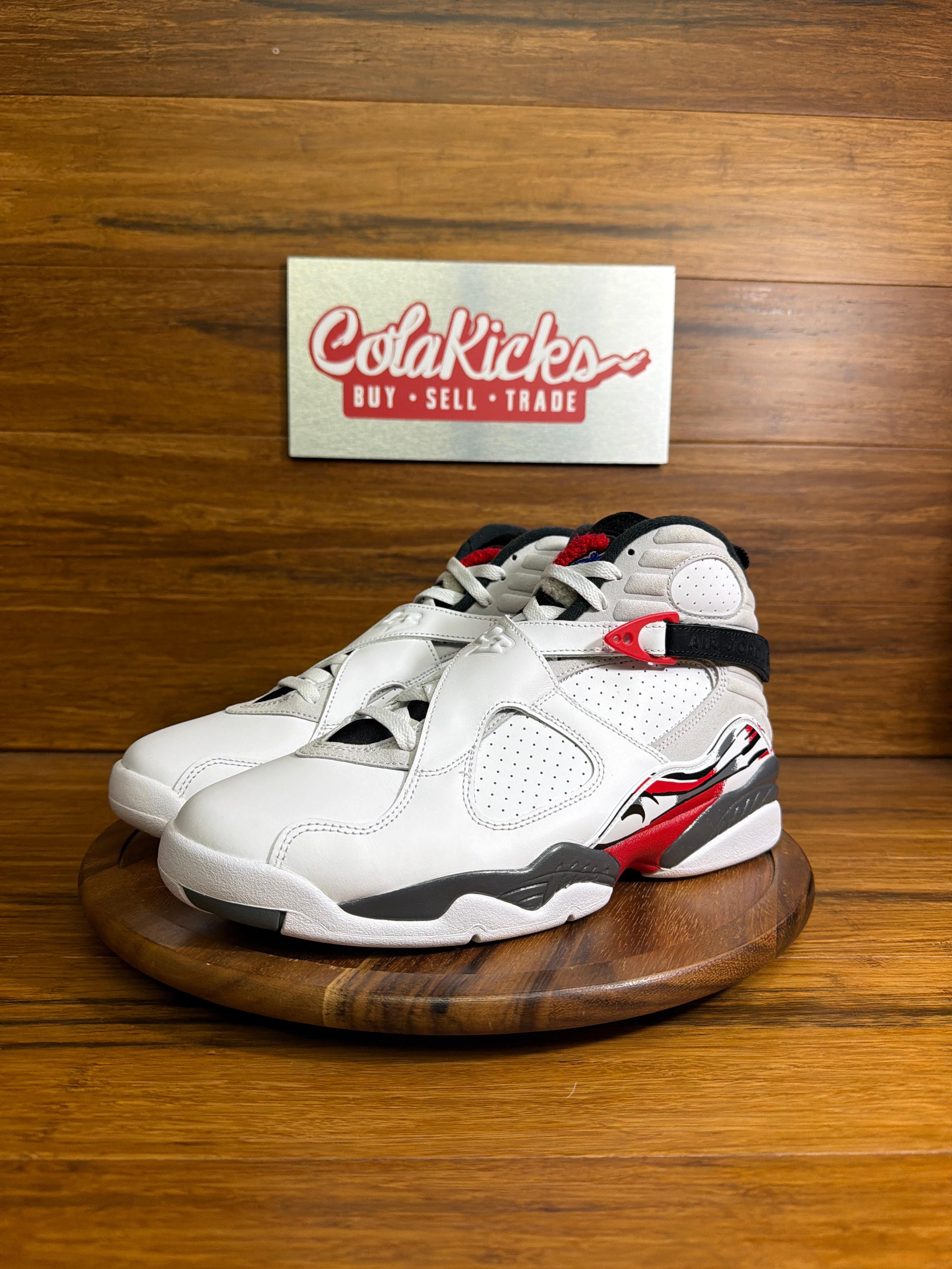 Jordan 8 Retro White True Red (2025)