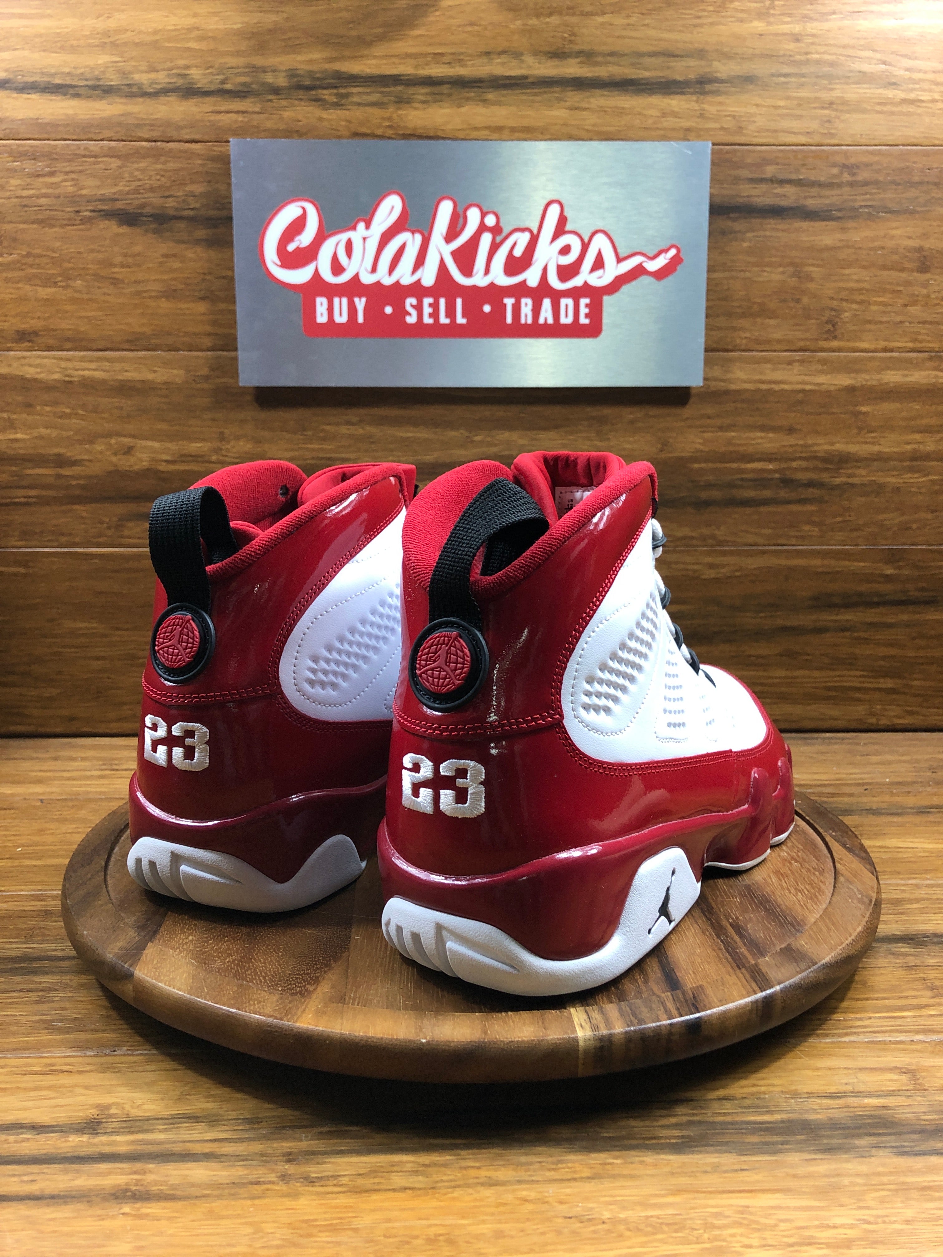 Jordan 9 Retro White Gym Red