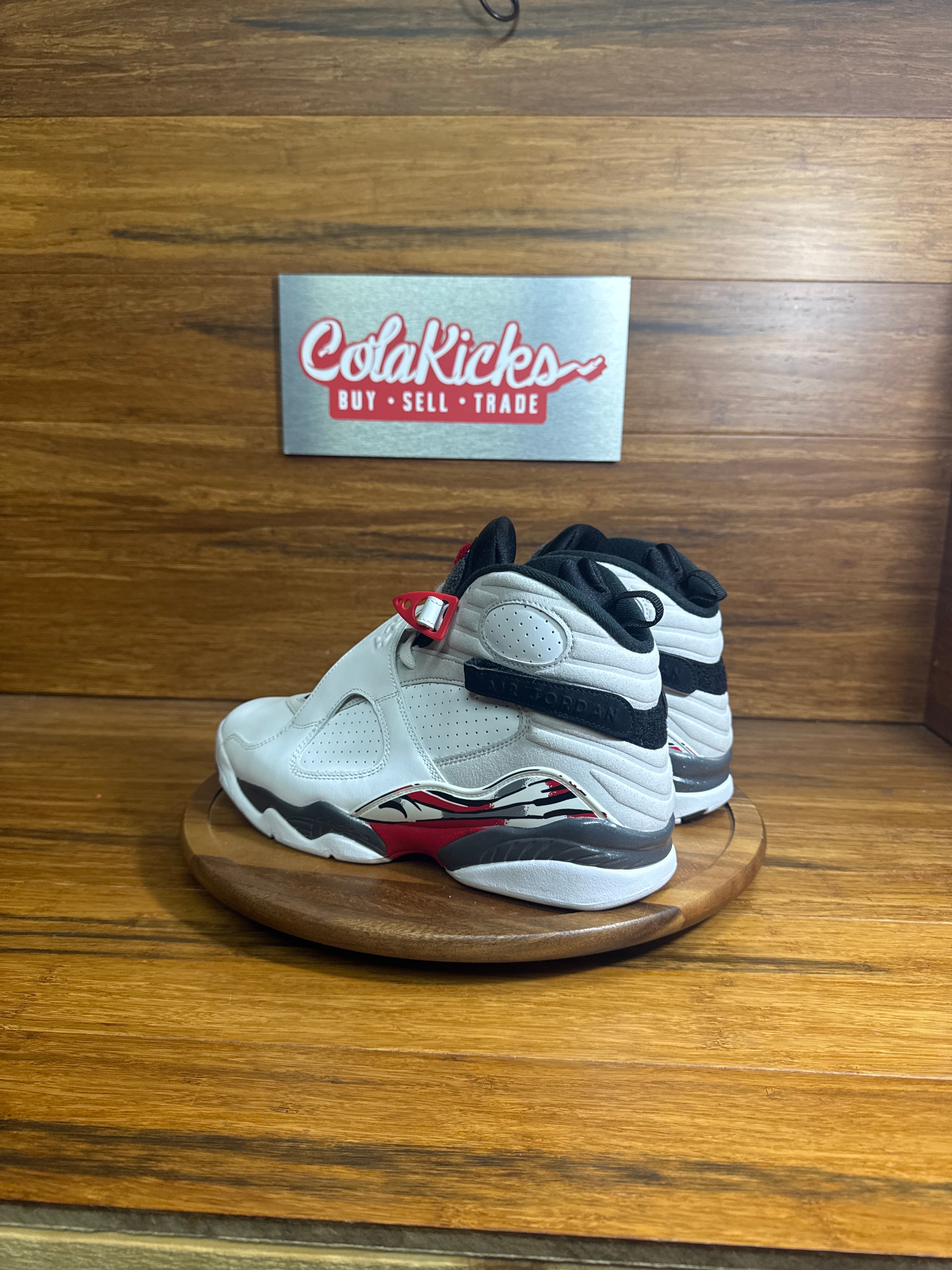 Jordan 8 Retro White True Red (2025)