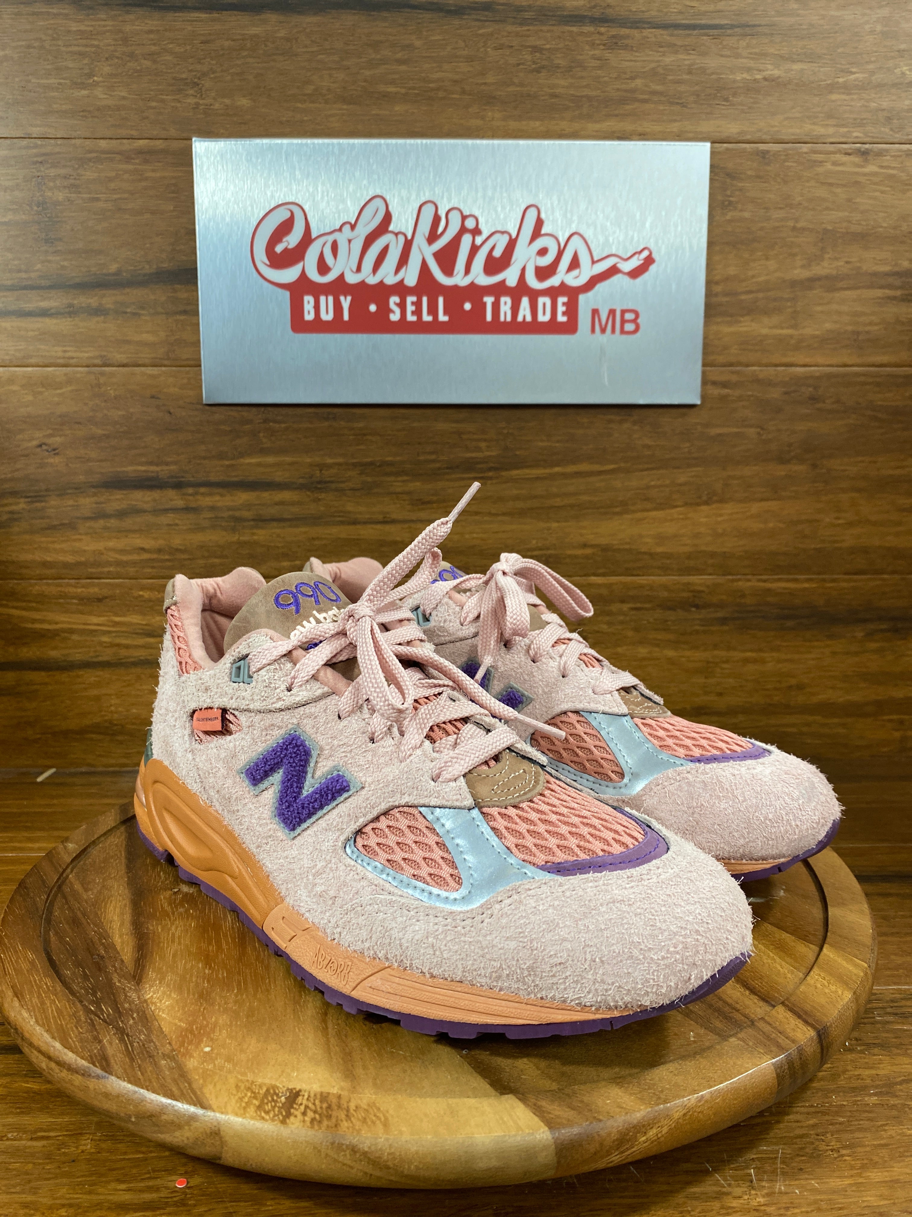 New Balance 990v2 Salehe Bembury Sand Be The Time
