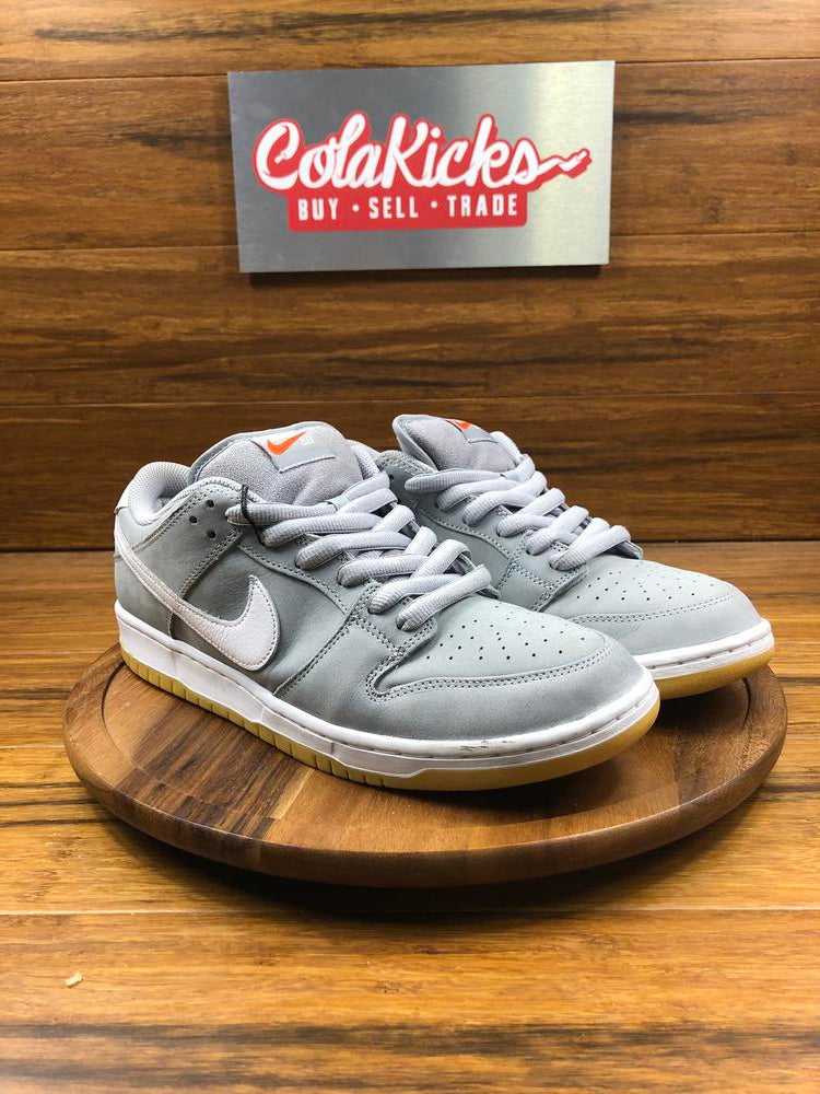 Nike SB Dunk Low Pro ISO Orange Label Wolf Grey Gum